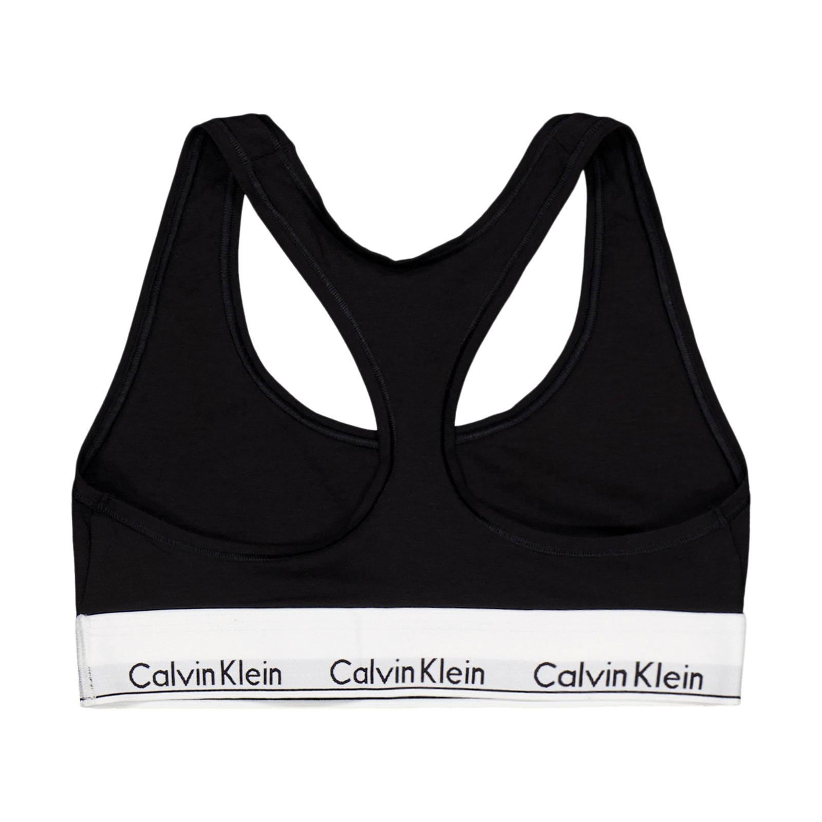 Modern Cotton Bralette Black