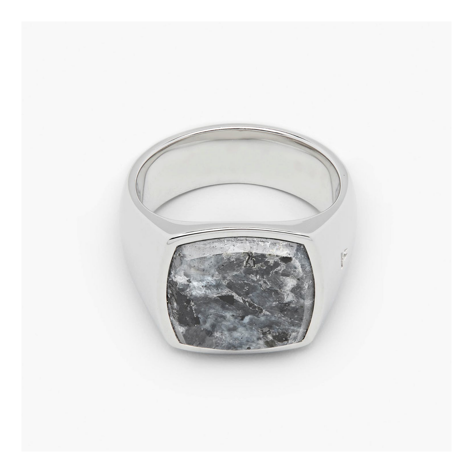 Cushion Larvikite 62 Silver