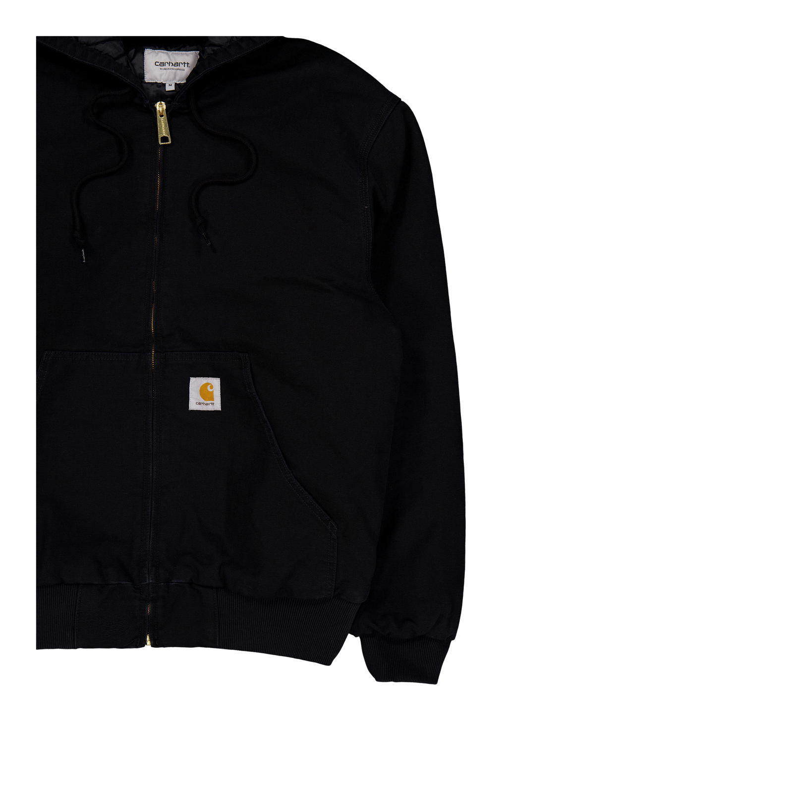 Og Active Jacket Organic Cotto Black