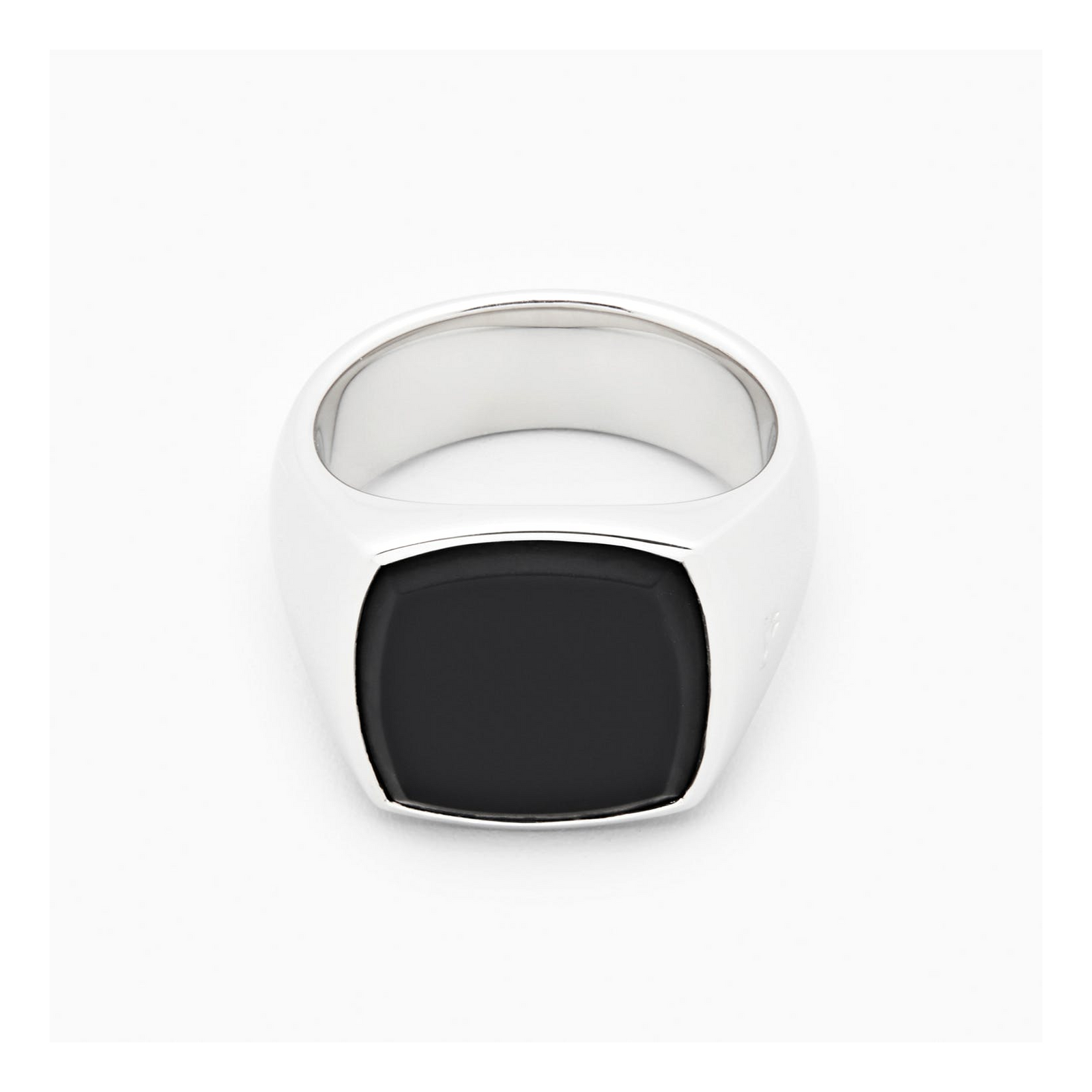 Cushion Black Onyx (m) 925 Sterling Silver