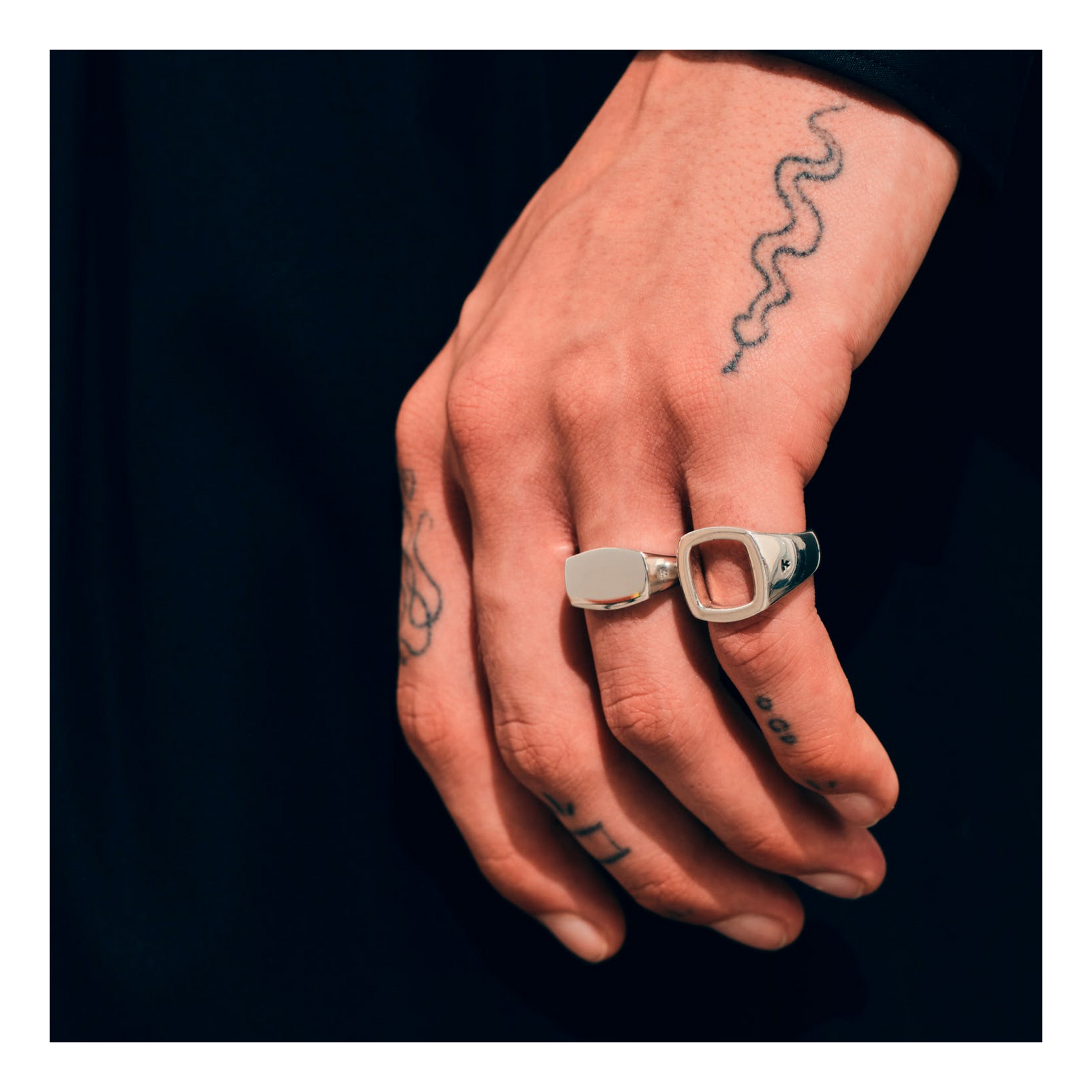 Michael Ring 925 Sterling Silver