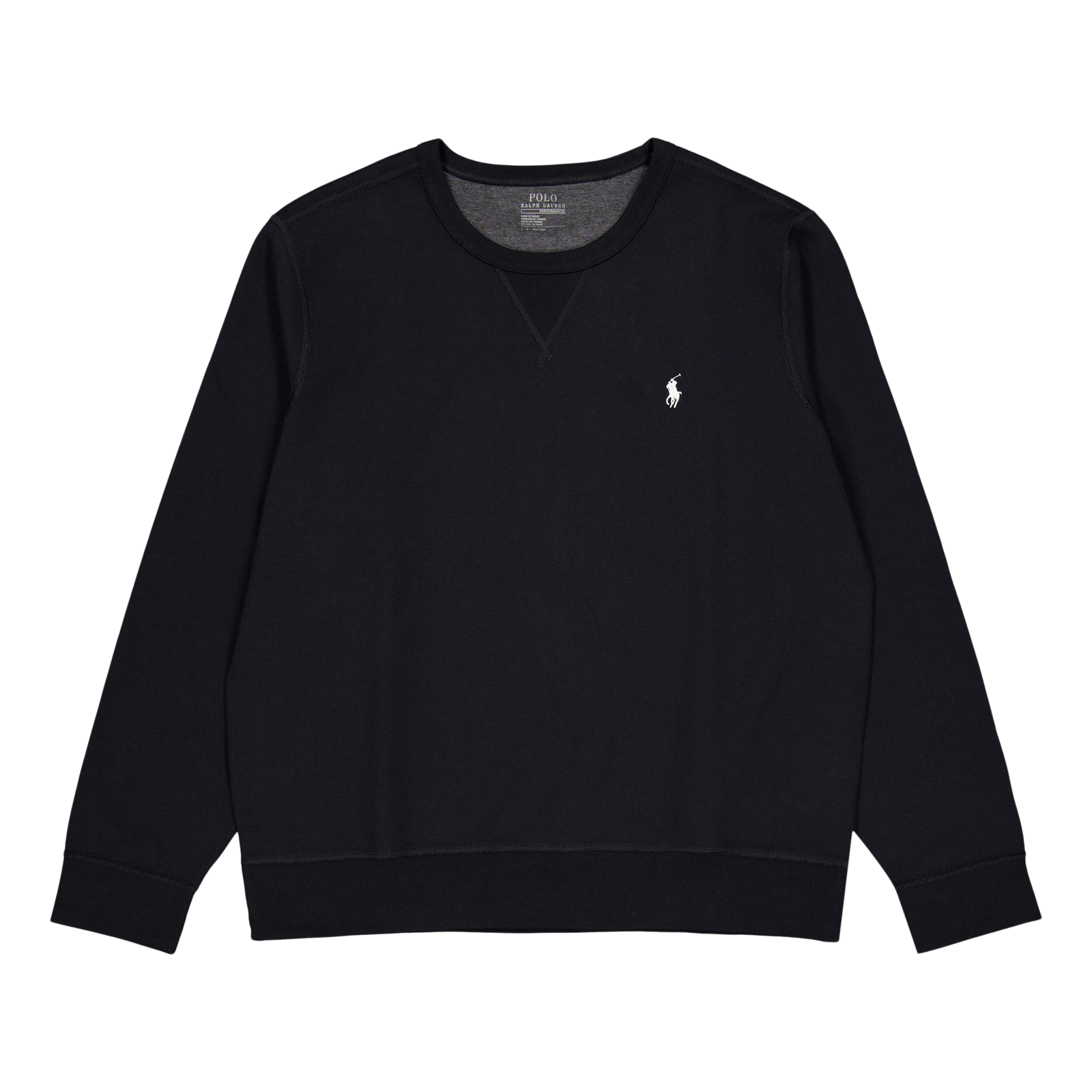 Lscnm6-long Sleeve-knit Polo Black/cream Pp
