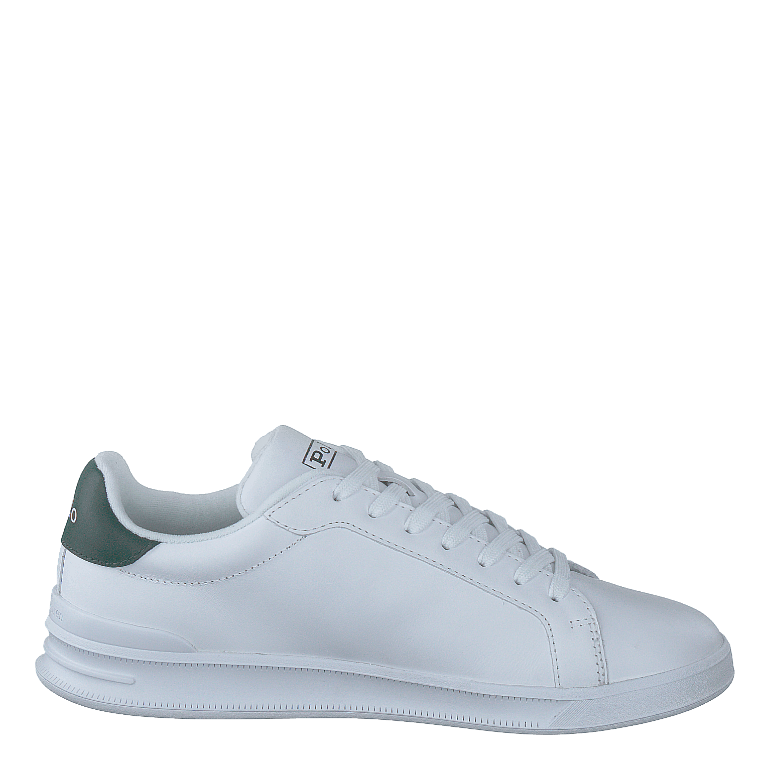 Heritage Court II Leather Sneaker White / College Green PP