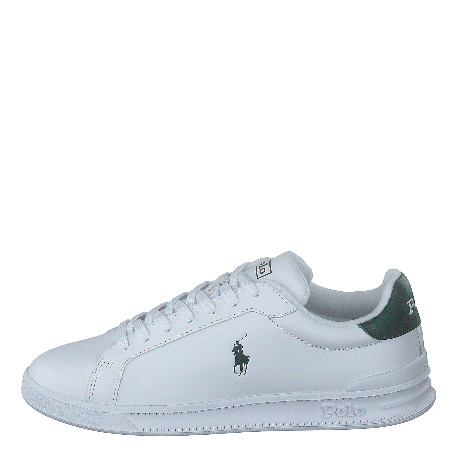 Heritage Court II Leather Sneaker White / College Green PP