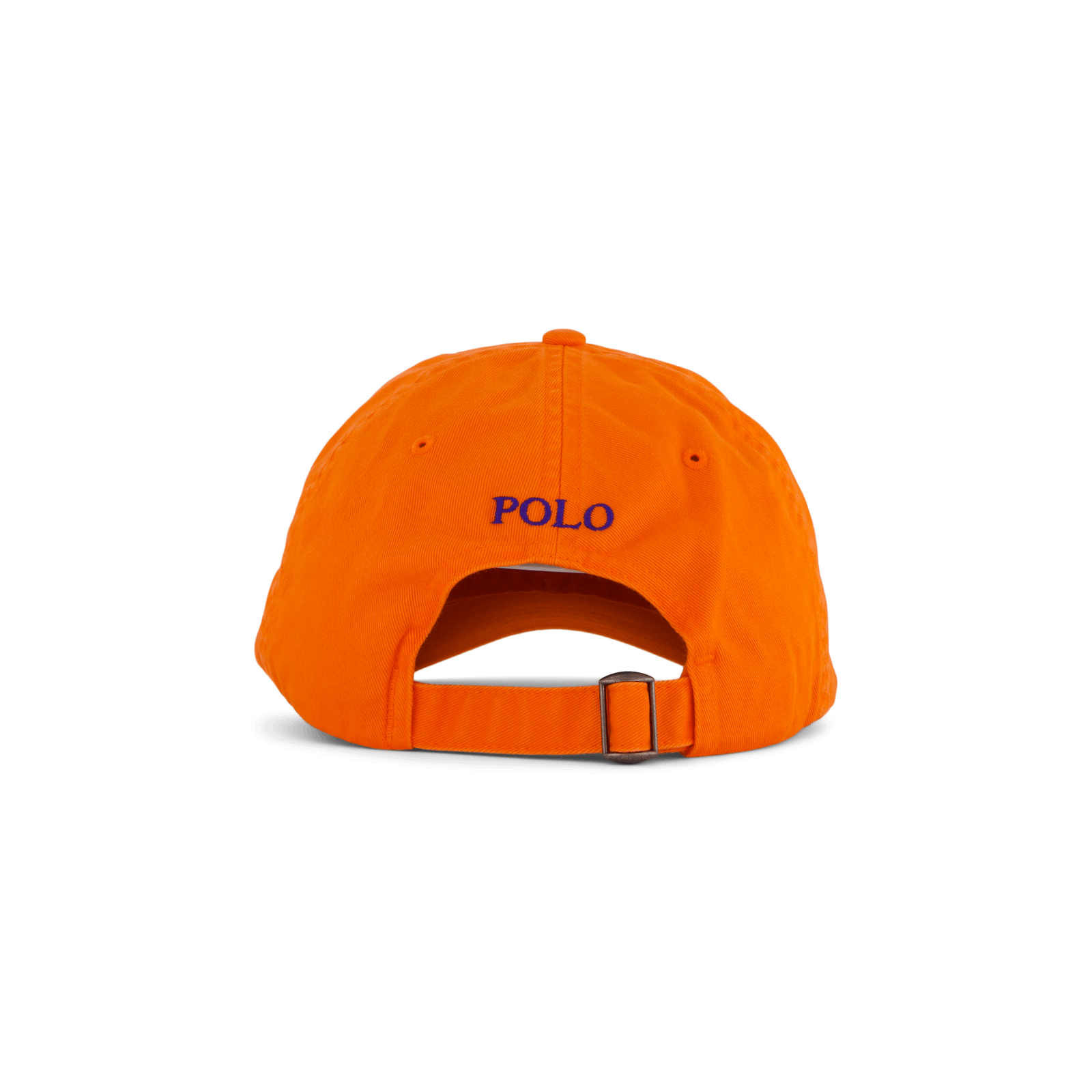 Cotton Chino Ball Cap Sailing Orange