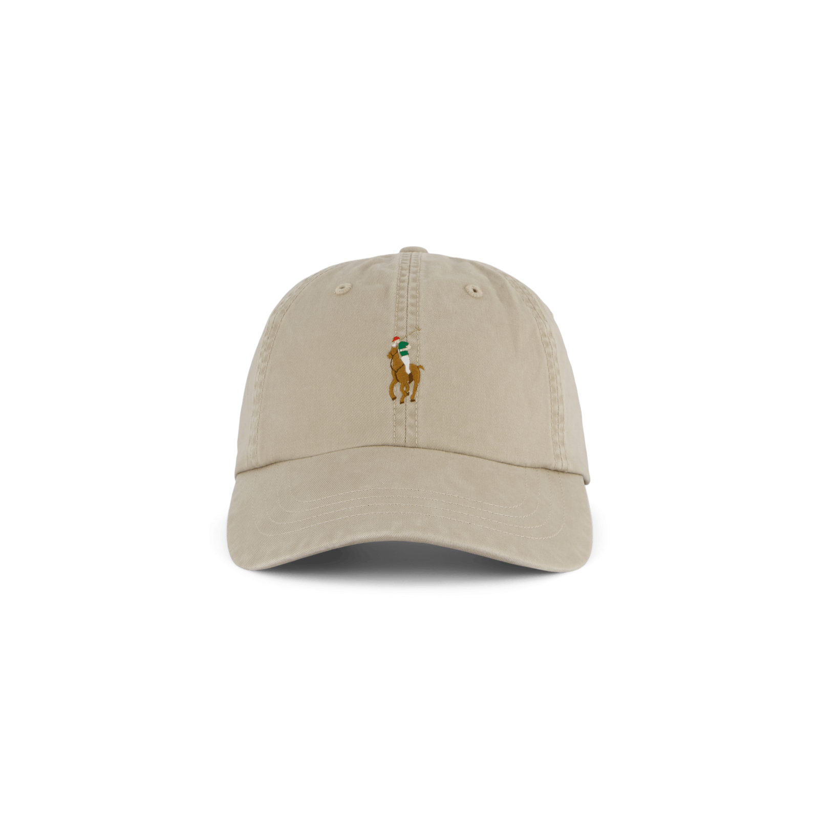 Stretch-Cotton Twill Ball Cap Khaki Tan