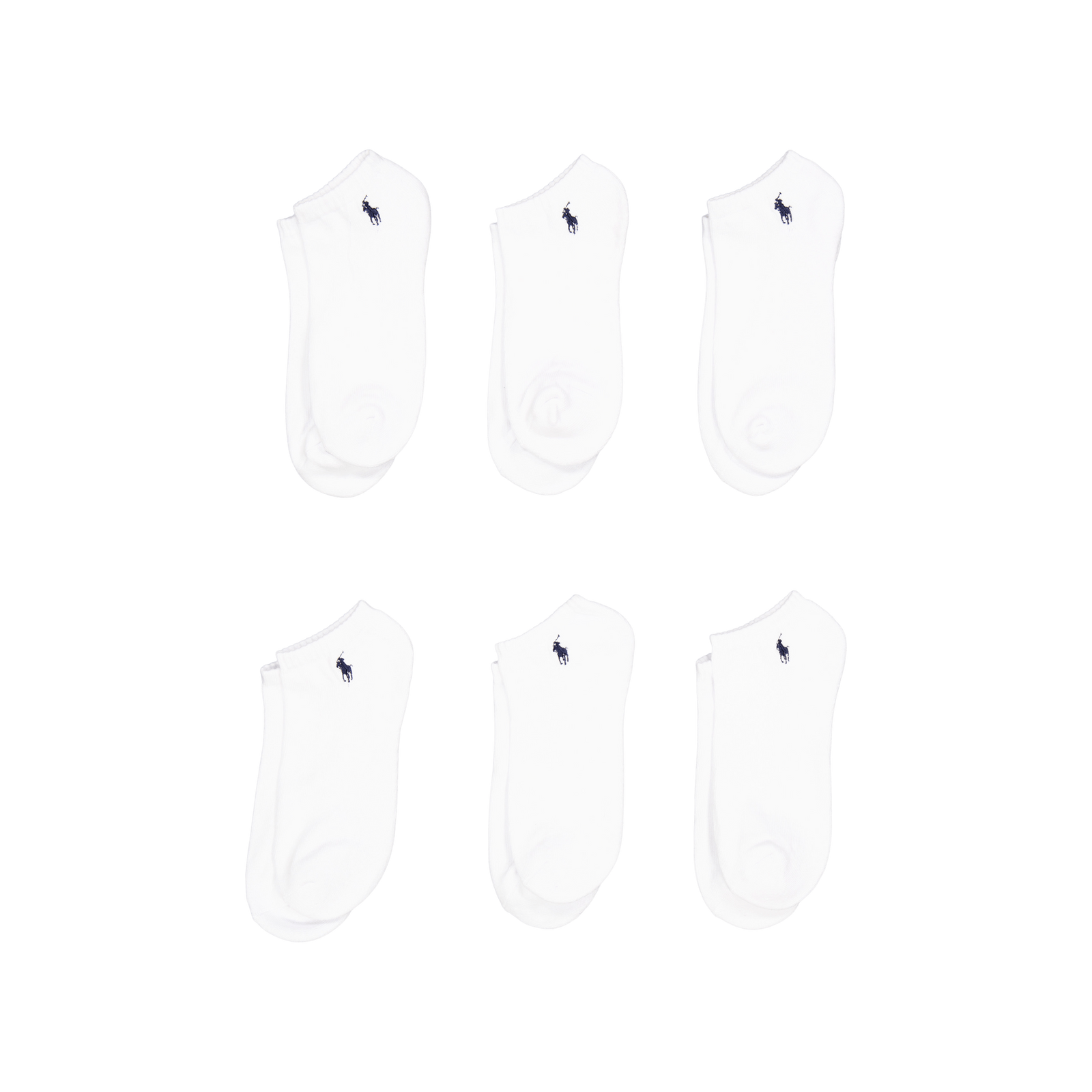 Cushioned Low-Cut-Sock 6-Pack White