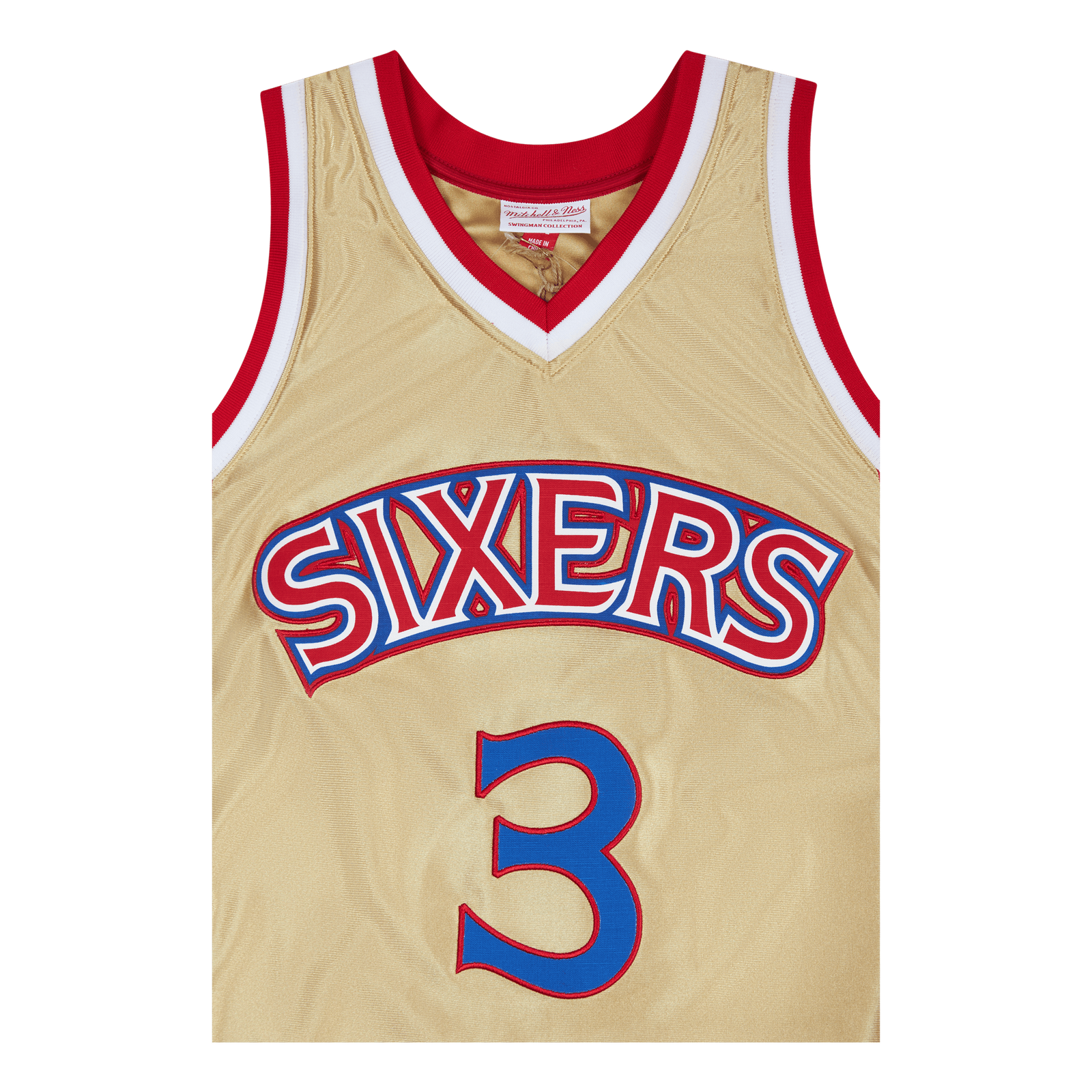 76ers Nba 75th Gold Swingman