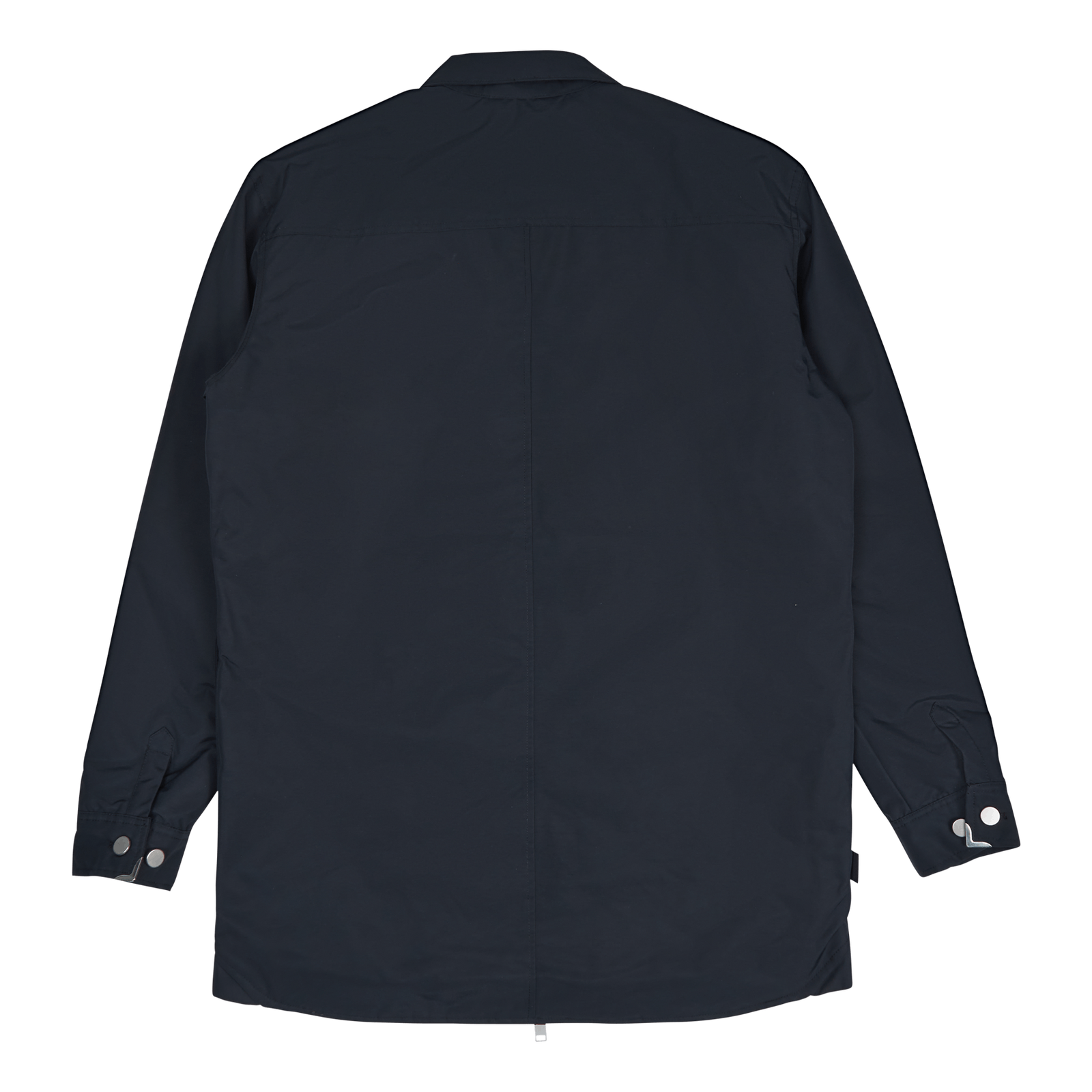 Army Shirt Zip Long Black