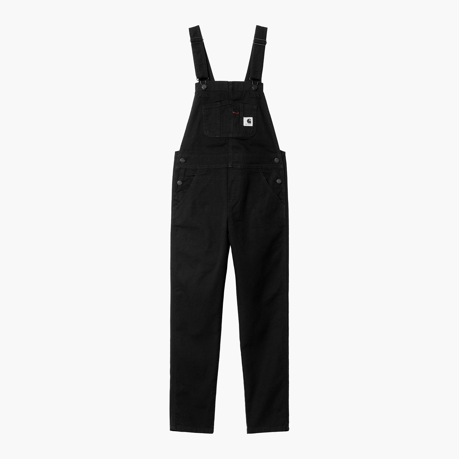 W' Bib Overall Black