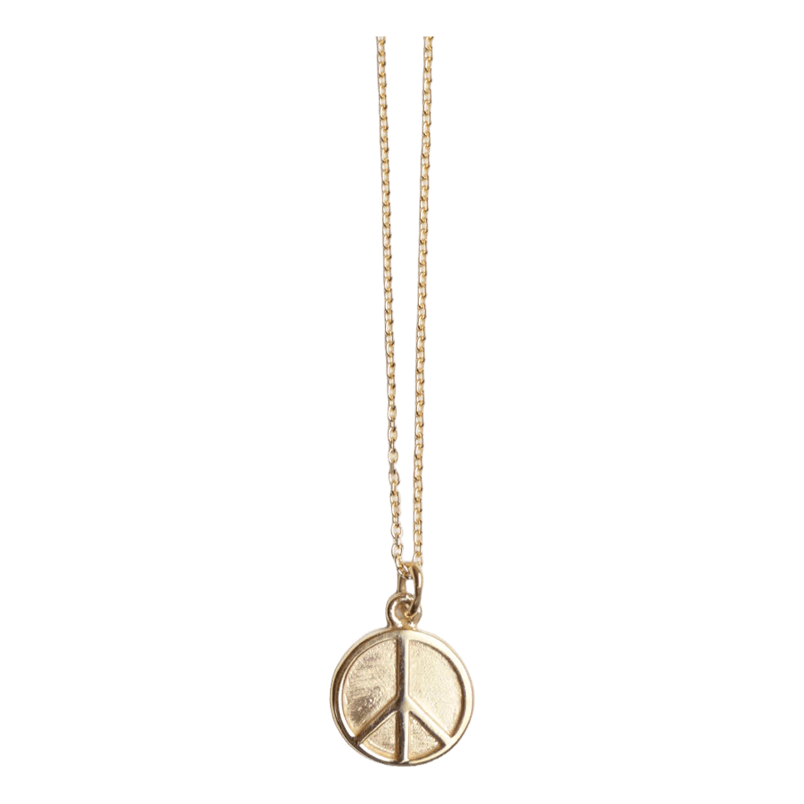 Pendant - Gold Plate Peace