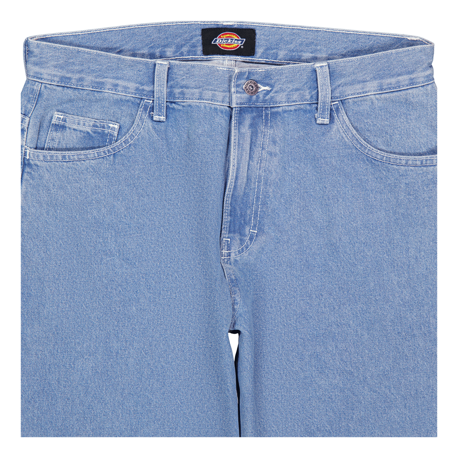 Double Knee Denim Pant Light Wash