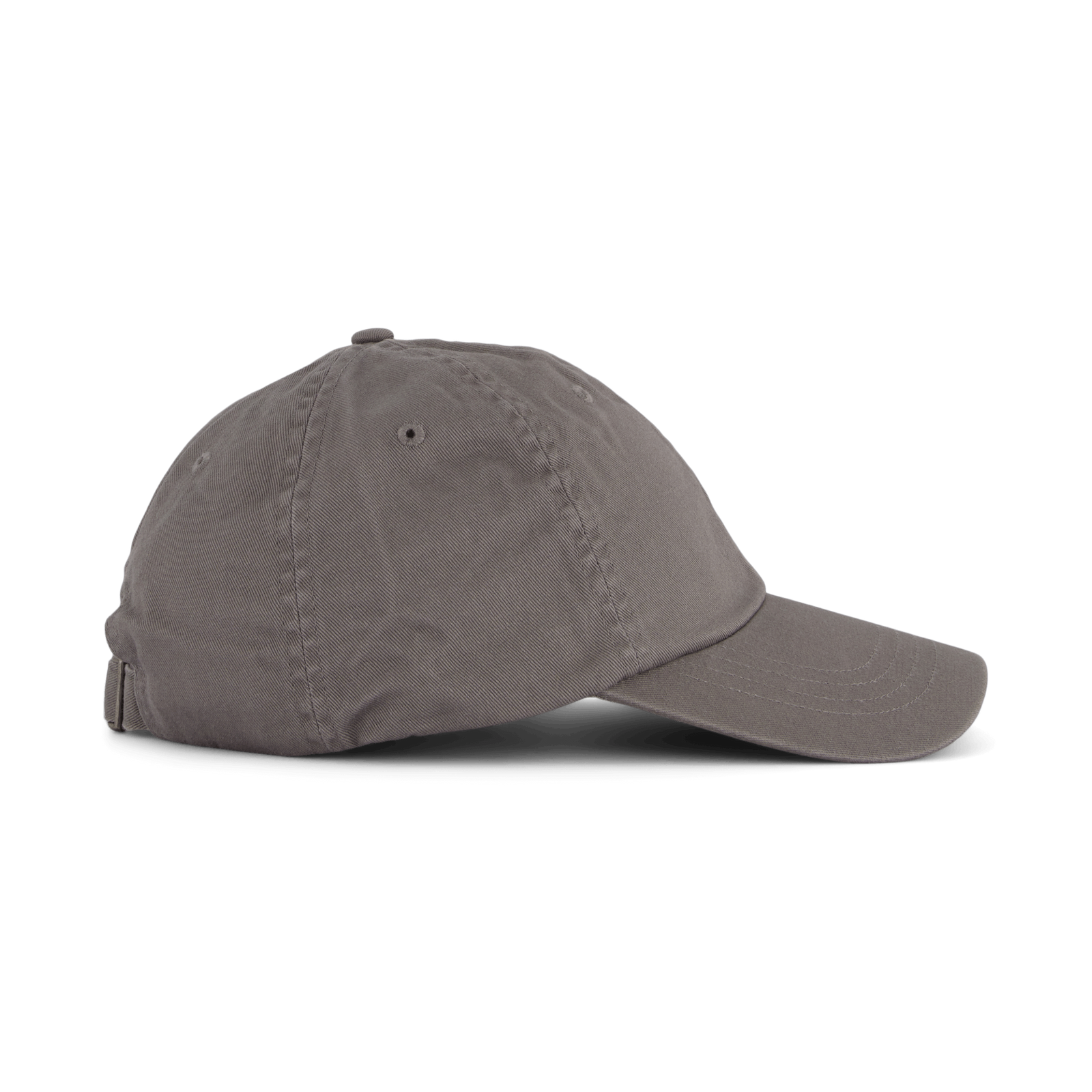 Cotton Chino Baseball Cap Perfect Grey / White