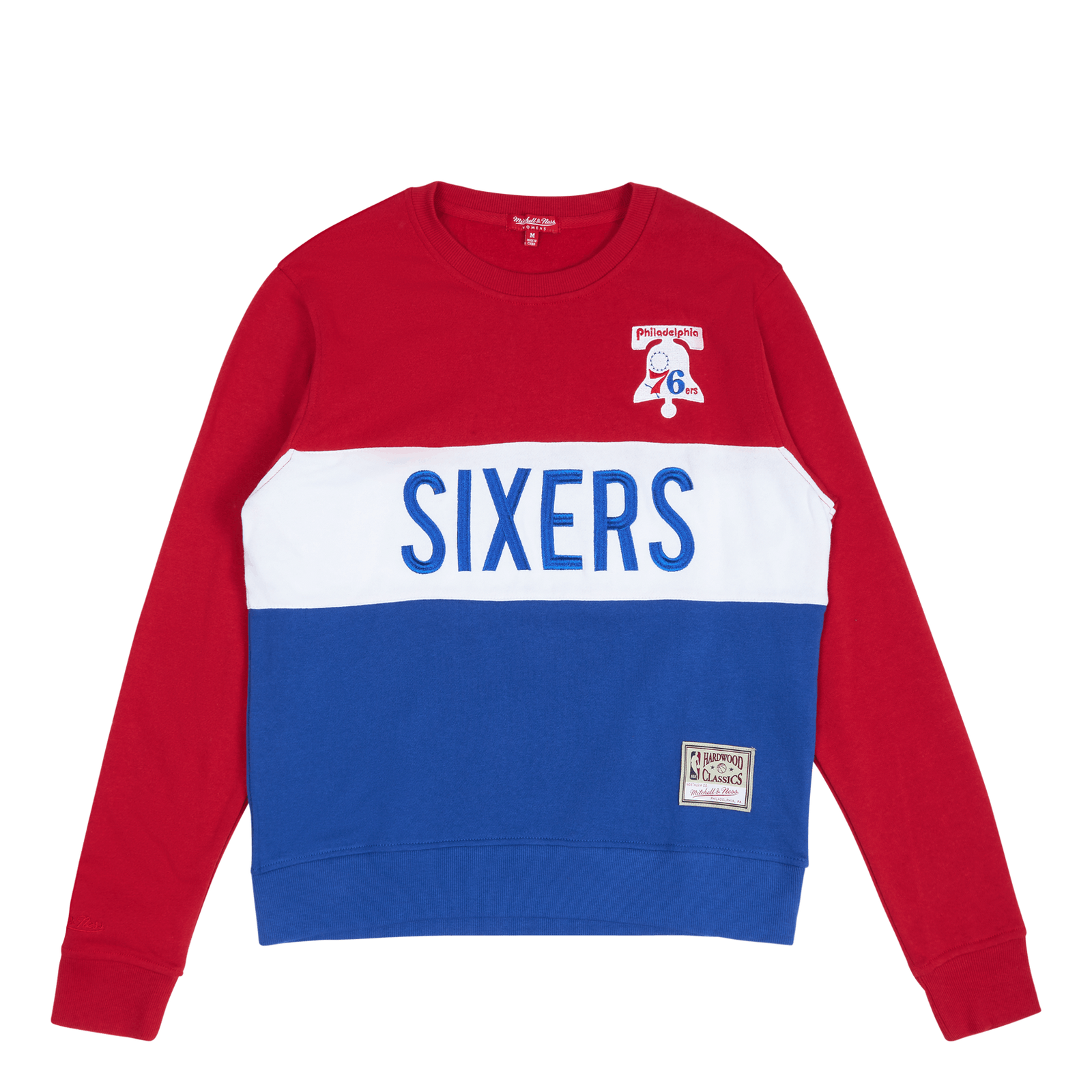 Women's 76ers Color Block Crew 2.0