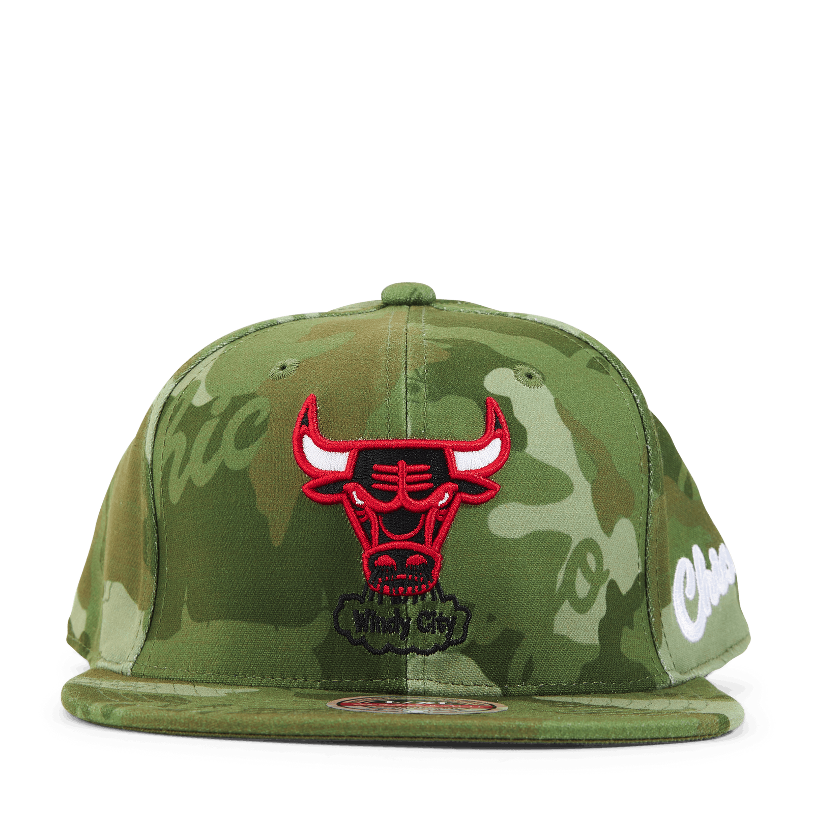 Bulls Tonal Camo Stretch Fitted HWC