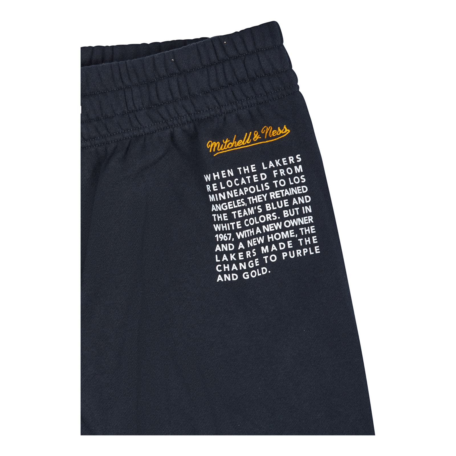 Lakers Team Origins Fleece Short