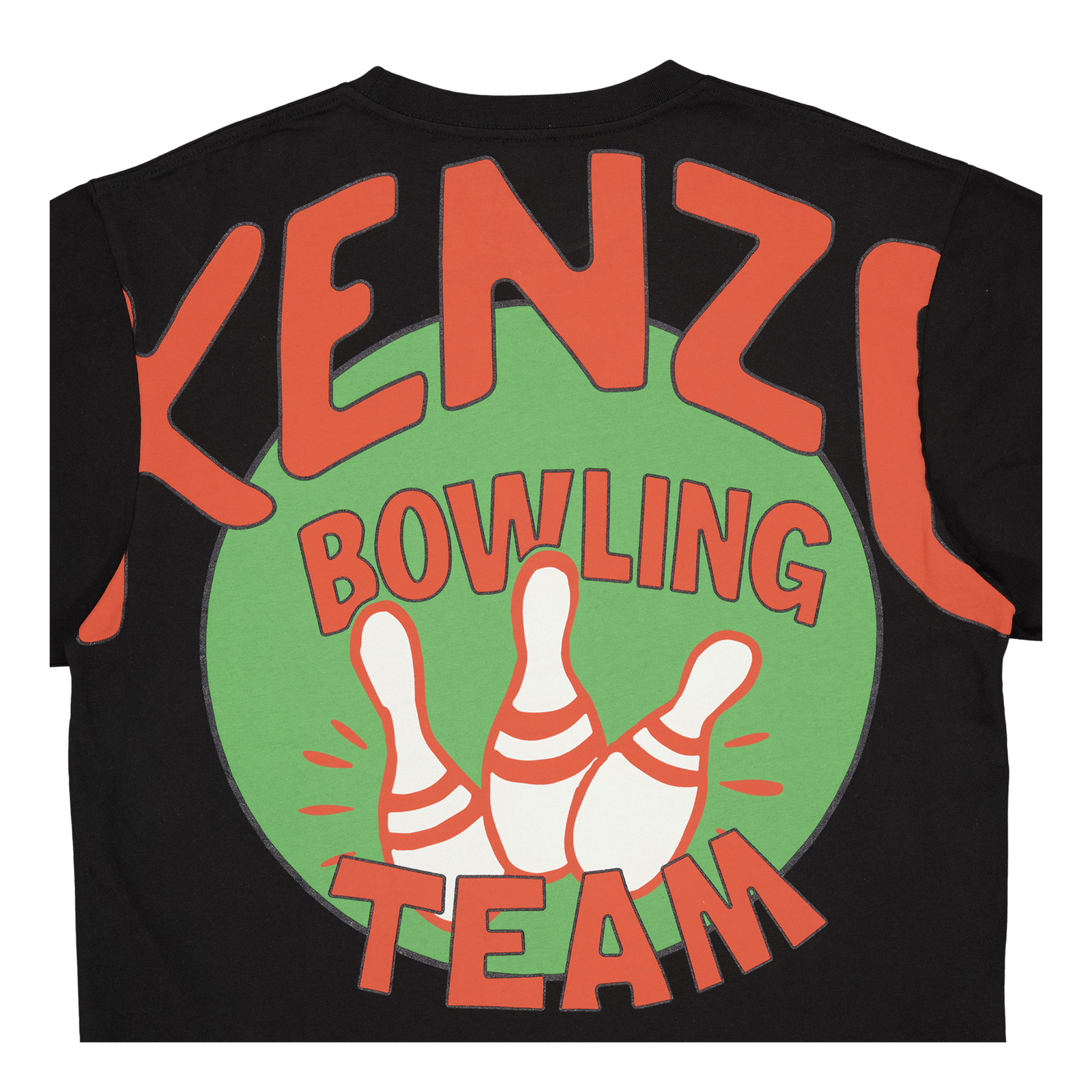 T-shirt Bowling Elephant Black