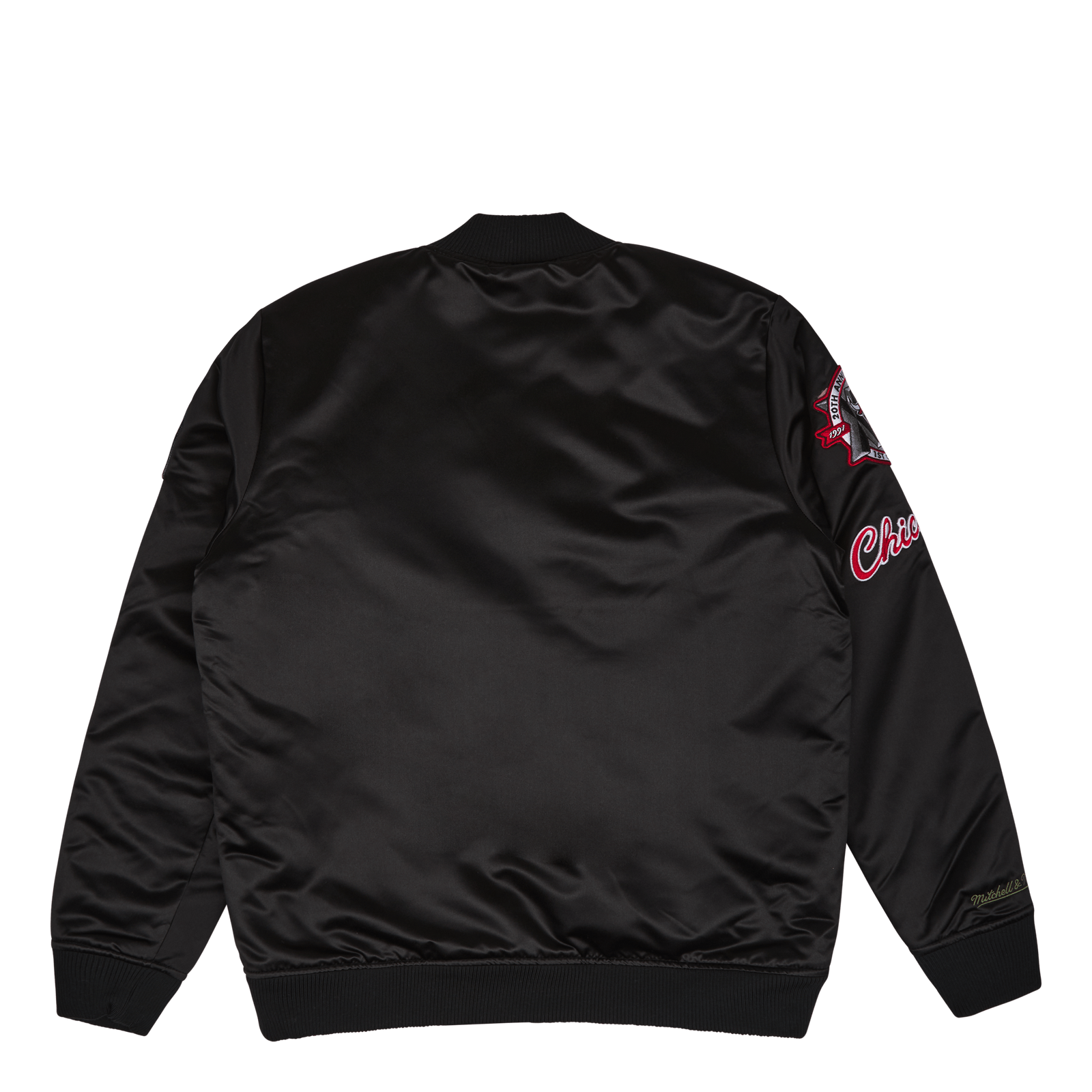 Bulls Flight Satin Bomber Jacket