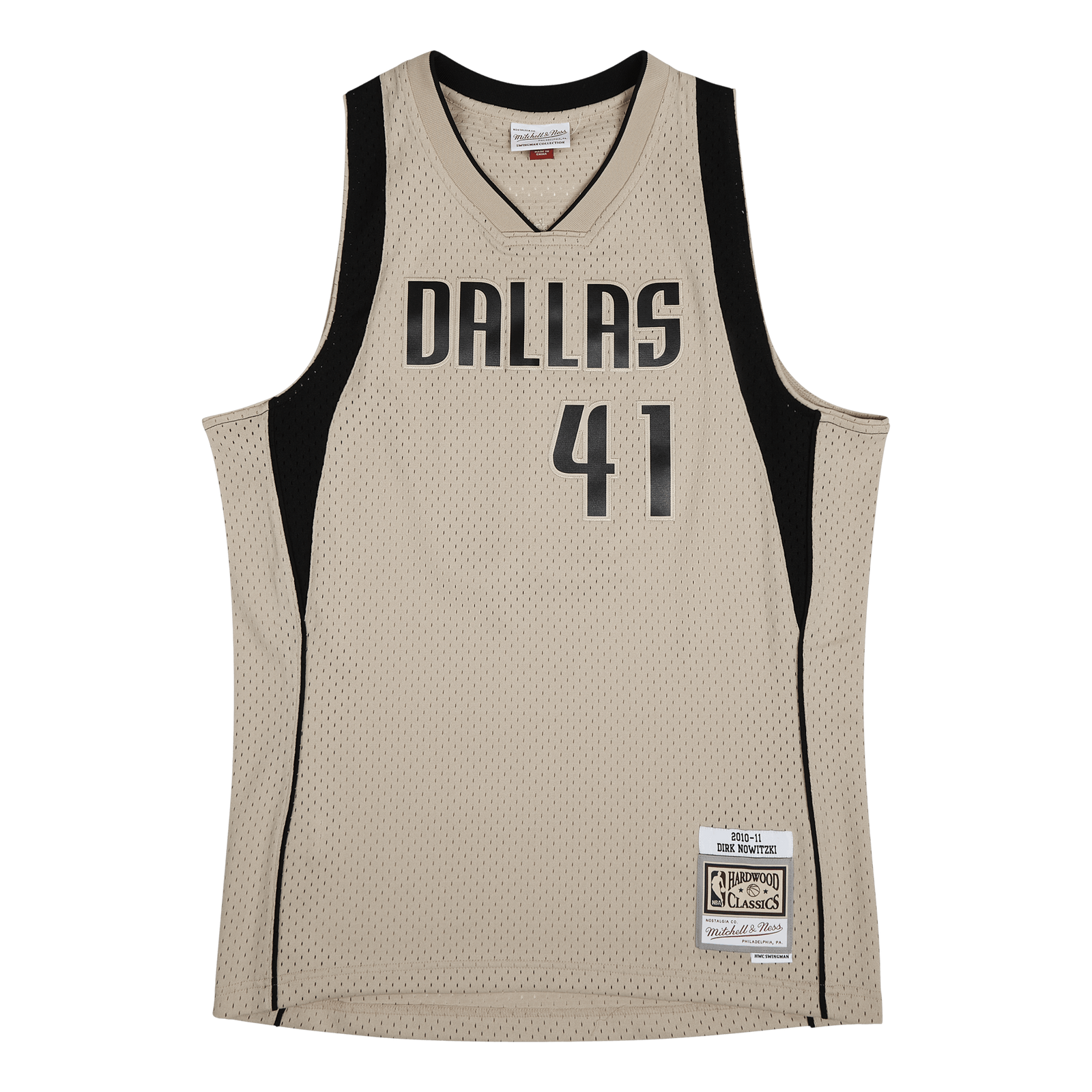 Mavs Khaki Swingman Jersey