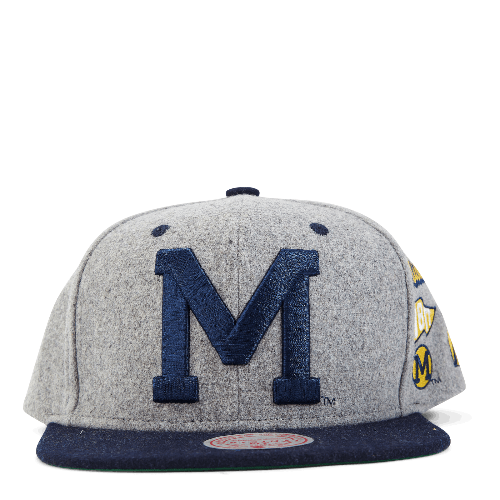 Michigan Melton Patch Snapback
