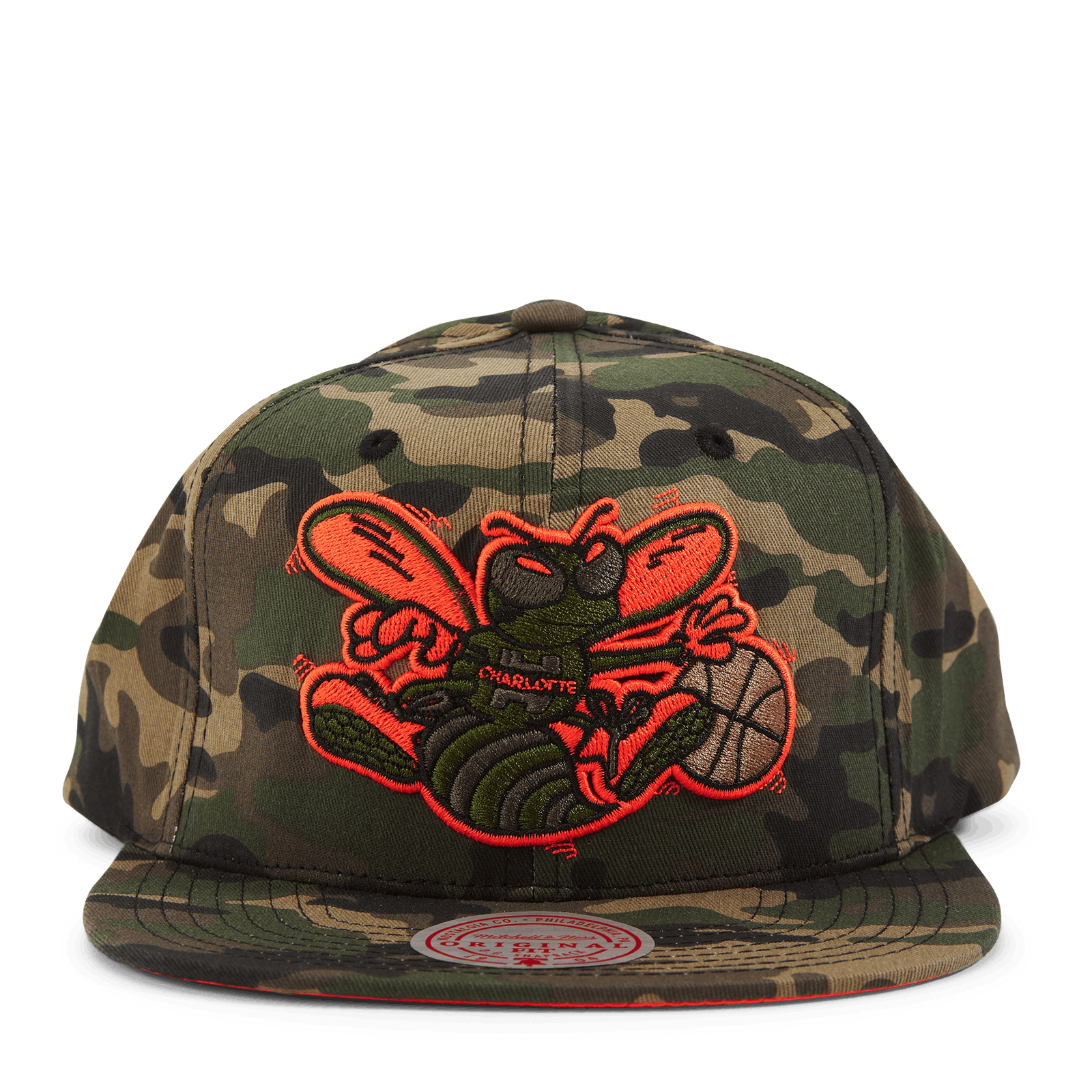 Hornets Neon Camo Pop Snapback HWC