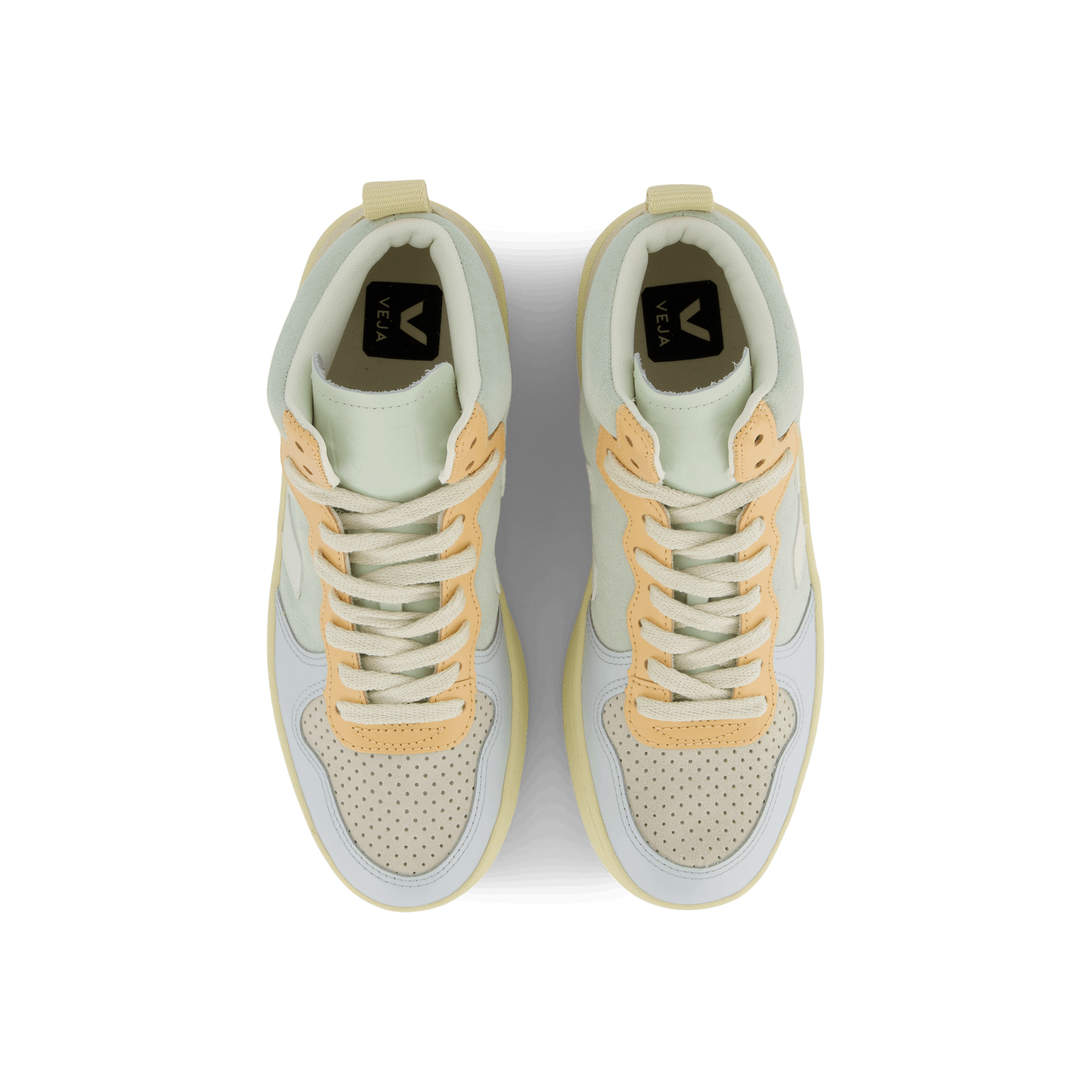 V-15 Suede Jade White Multico