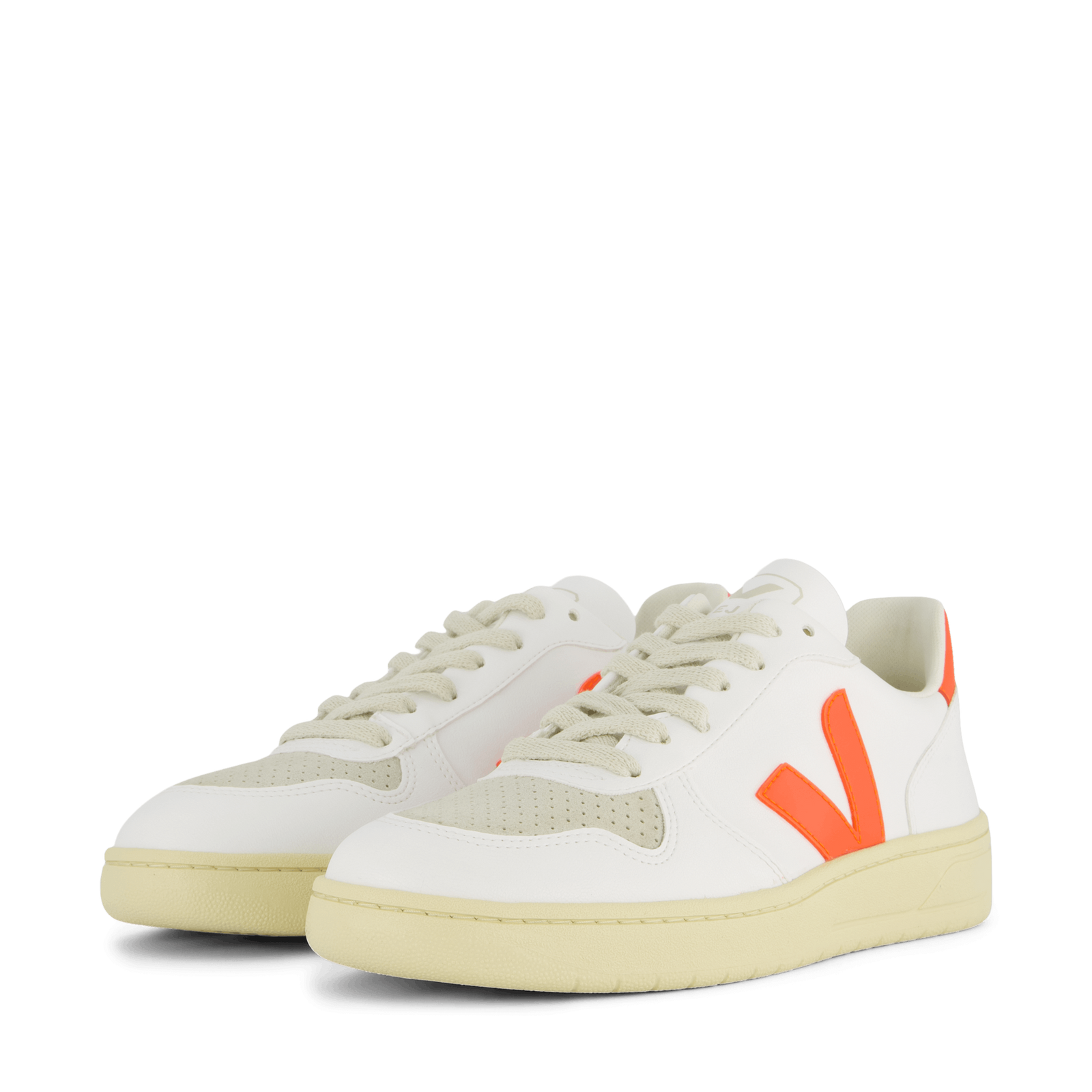 V-10 Cwl White Orange Fluo