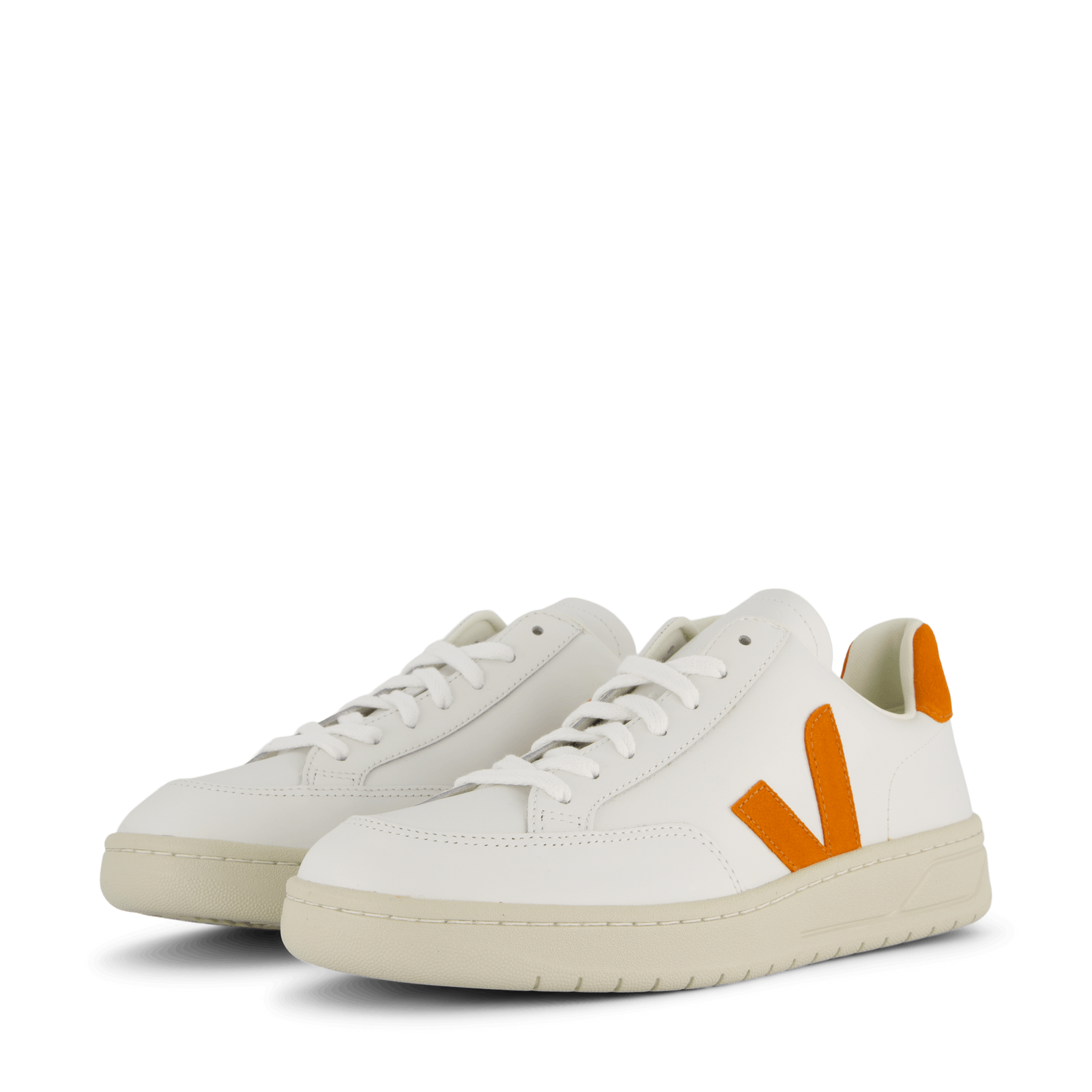V-12 Leather Extra White Pumpkin