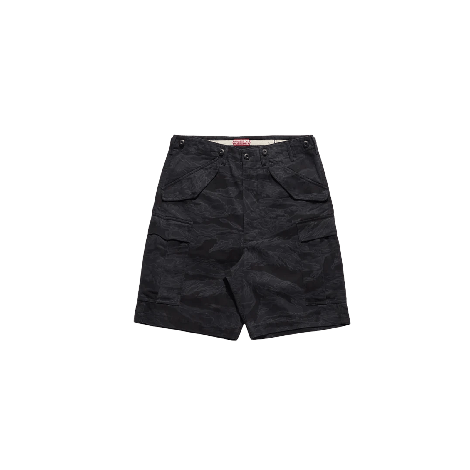 Tigerstripe Loose Cargo Shorts Subdued Night