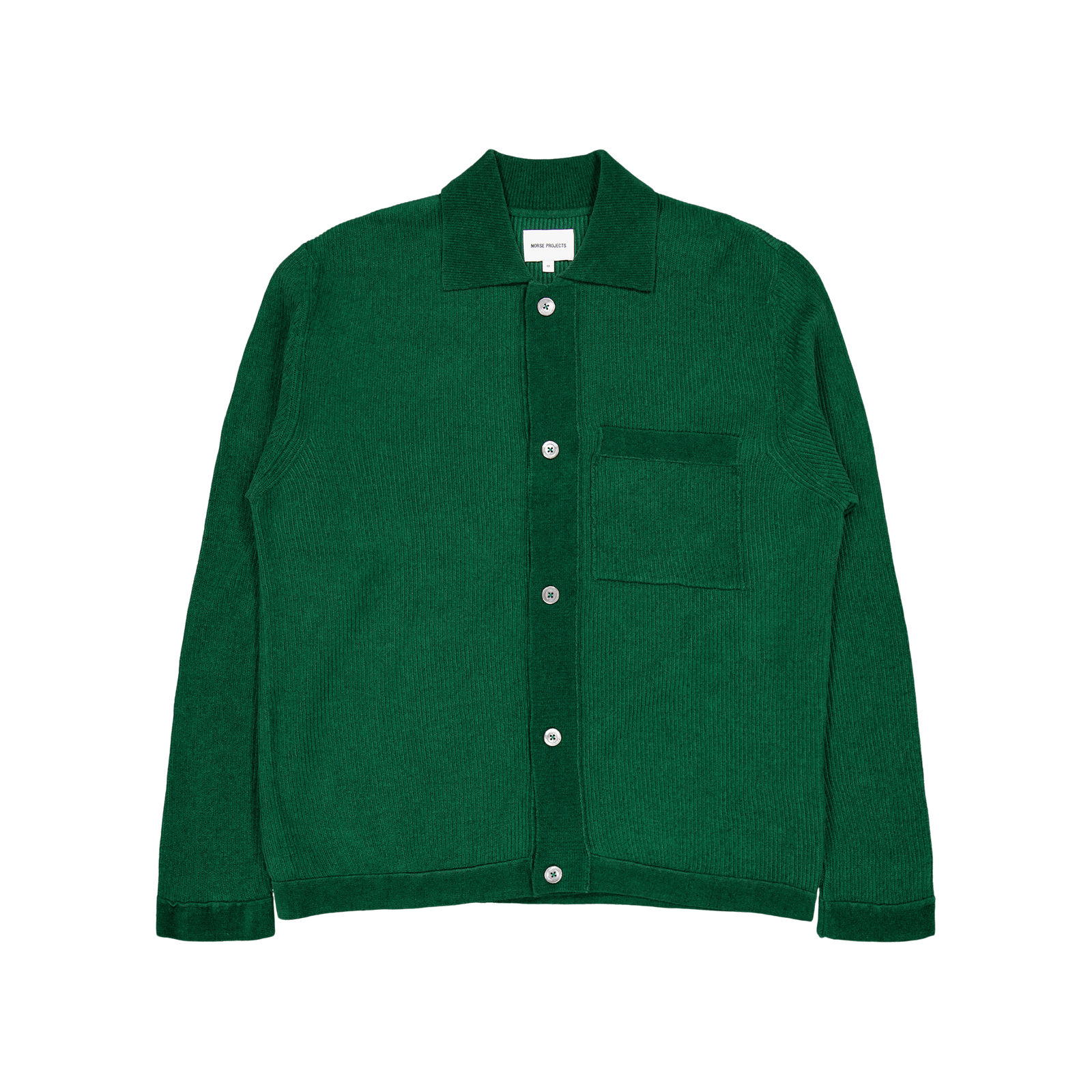 Erik Chenille Jacket Bottle Green