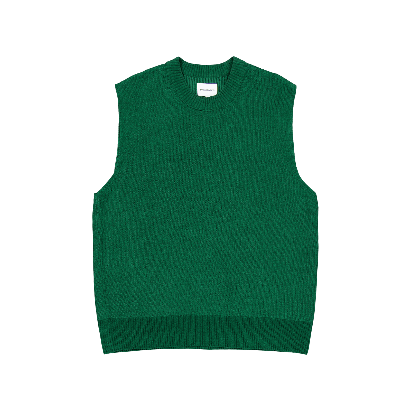 Manfred Chenille Vest Bottle Green