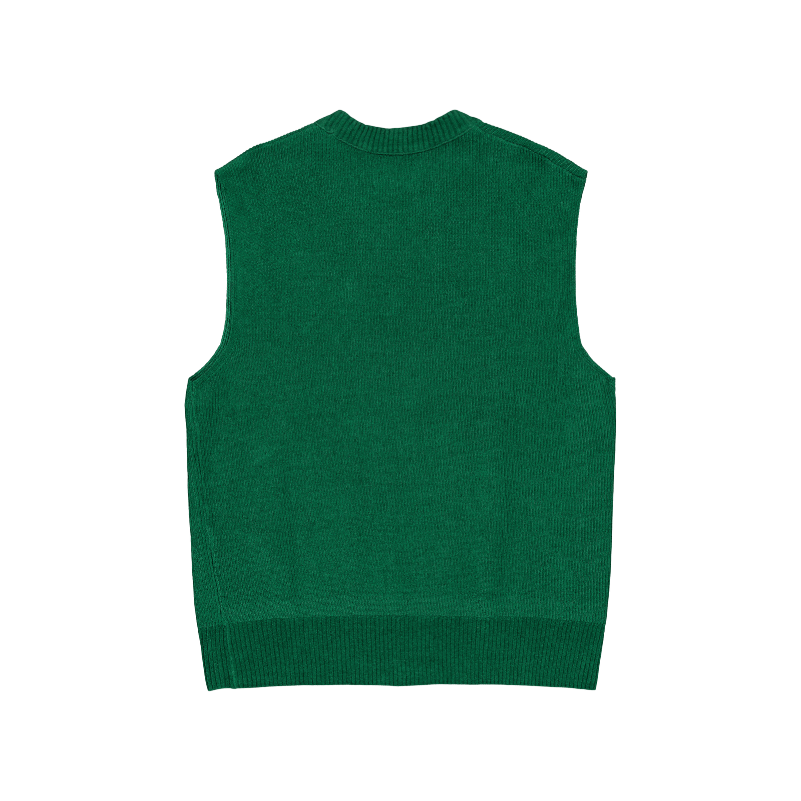 Manfred Chenille Vest Bottle Green