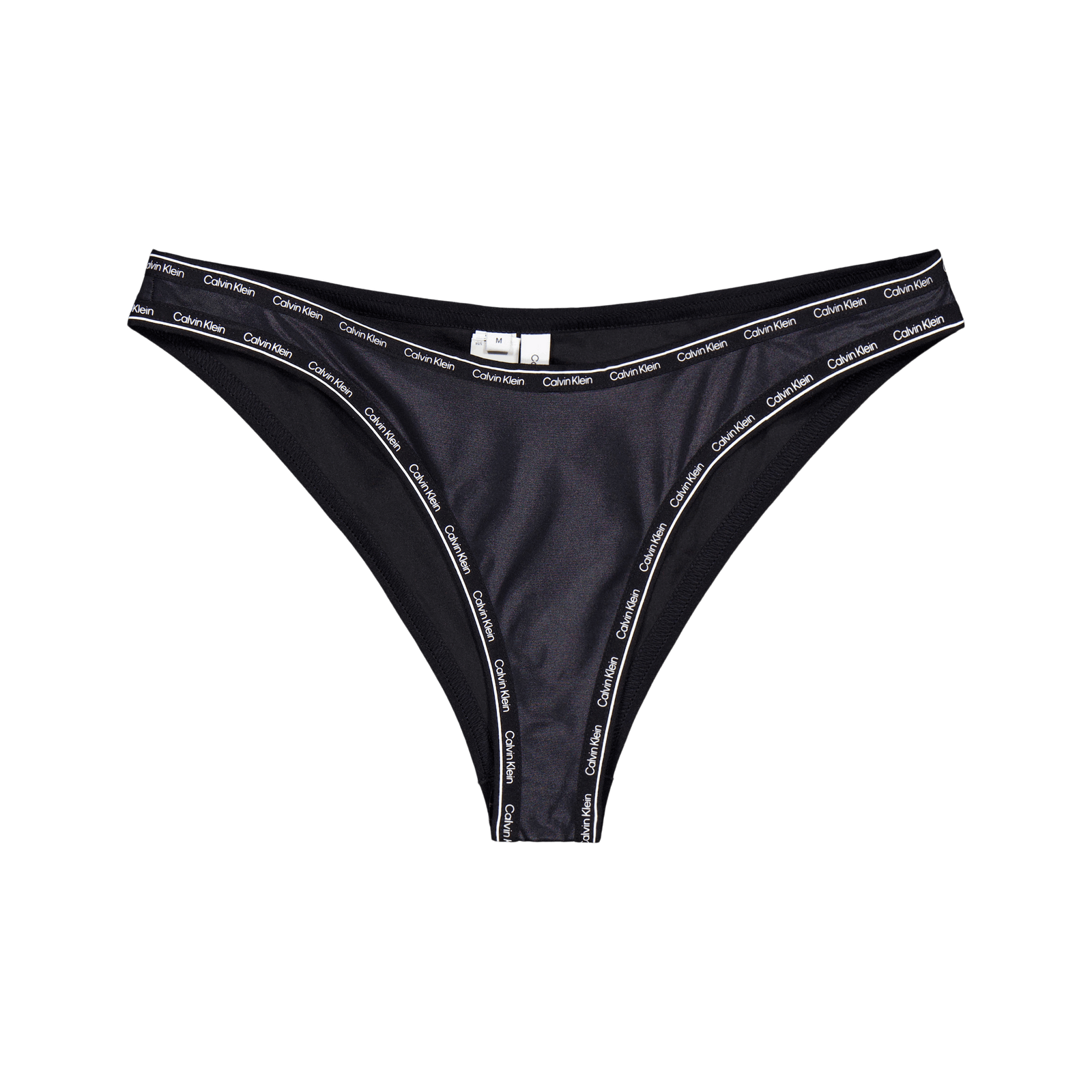 High Leg Cheeky Bikini Black