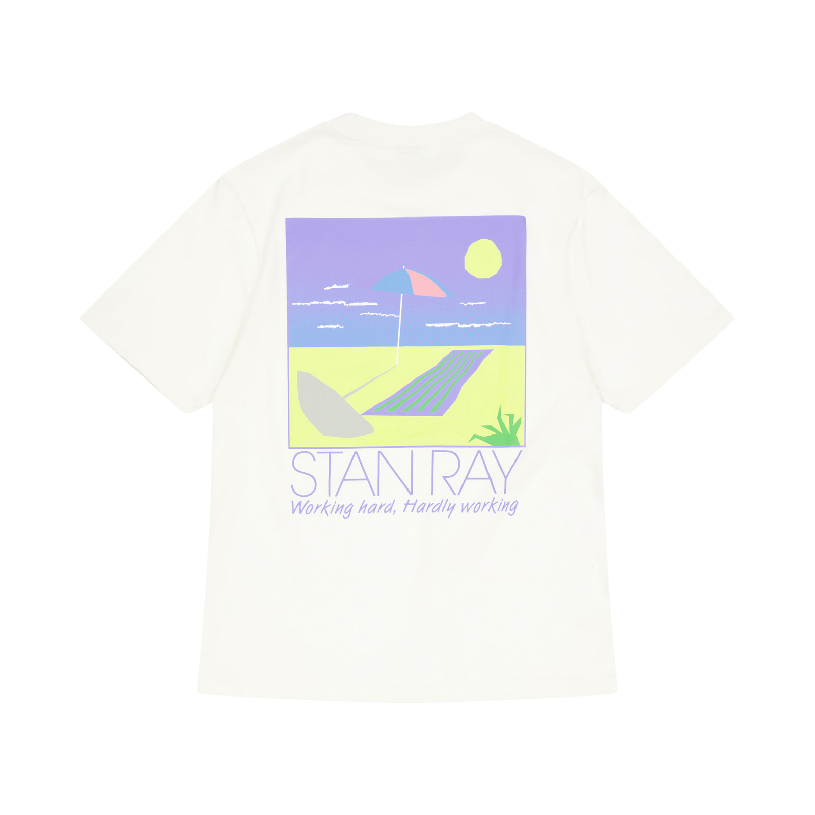 Hardly Working Tee Natural