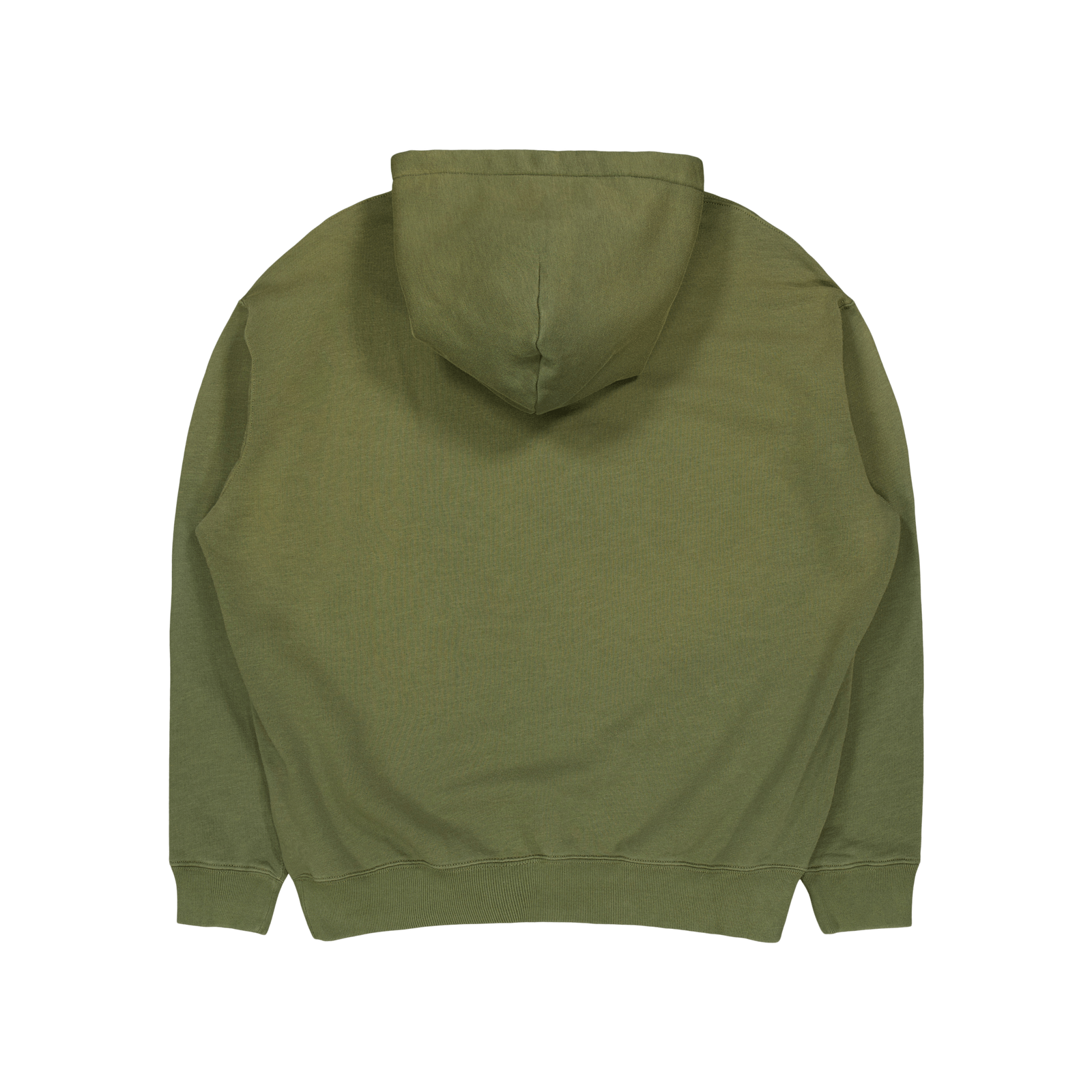 Embroidered Graphic Fleece Hoodie Dark Sage