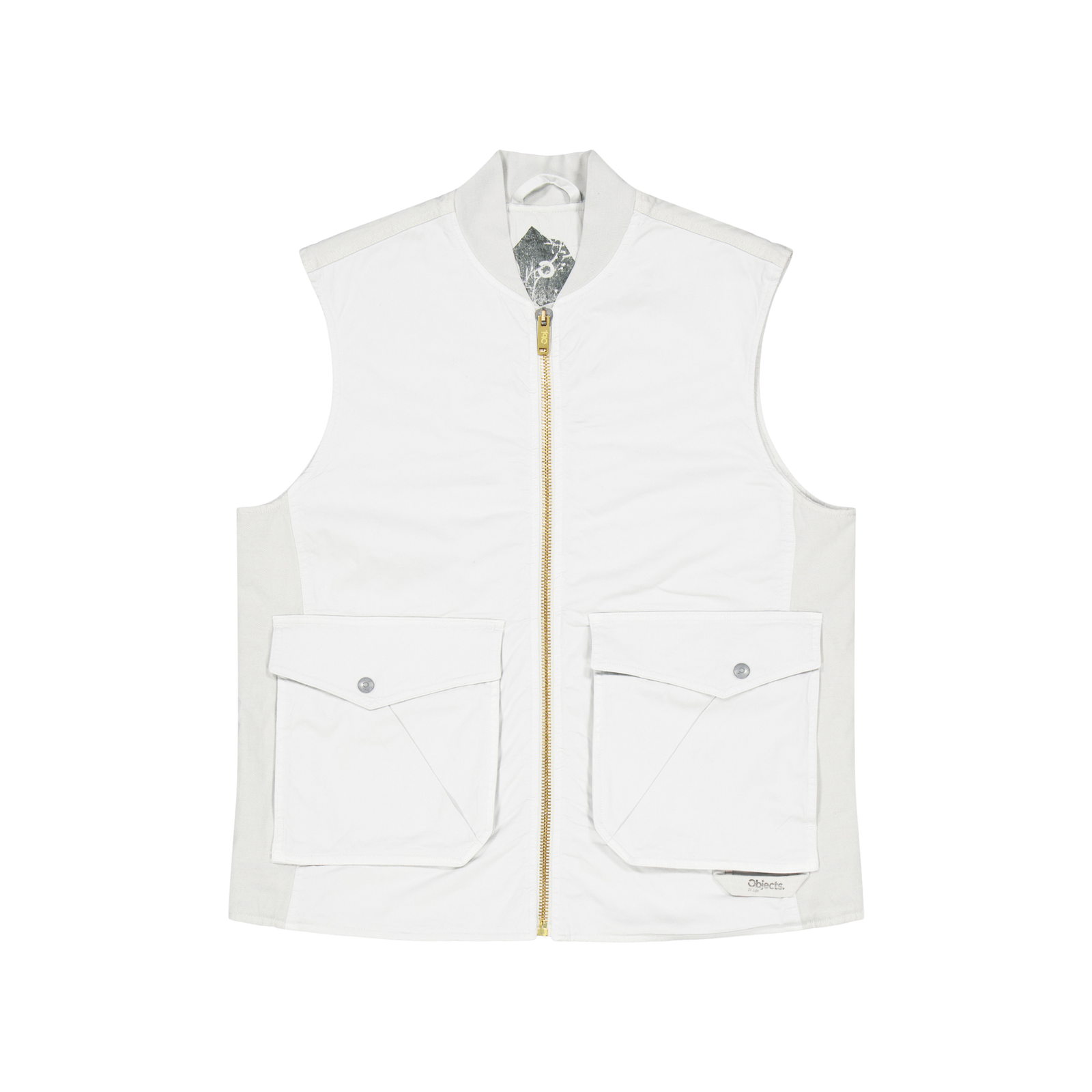 Cargo Vest Pale Grey
