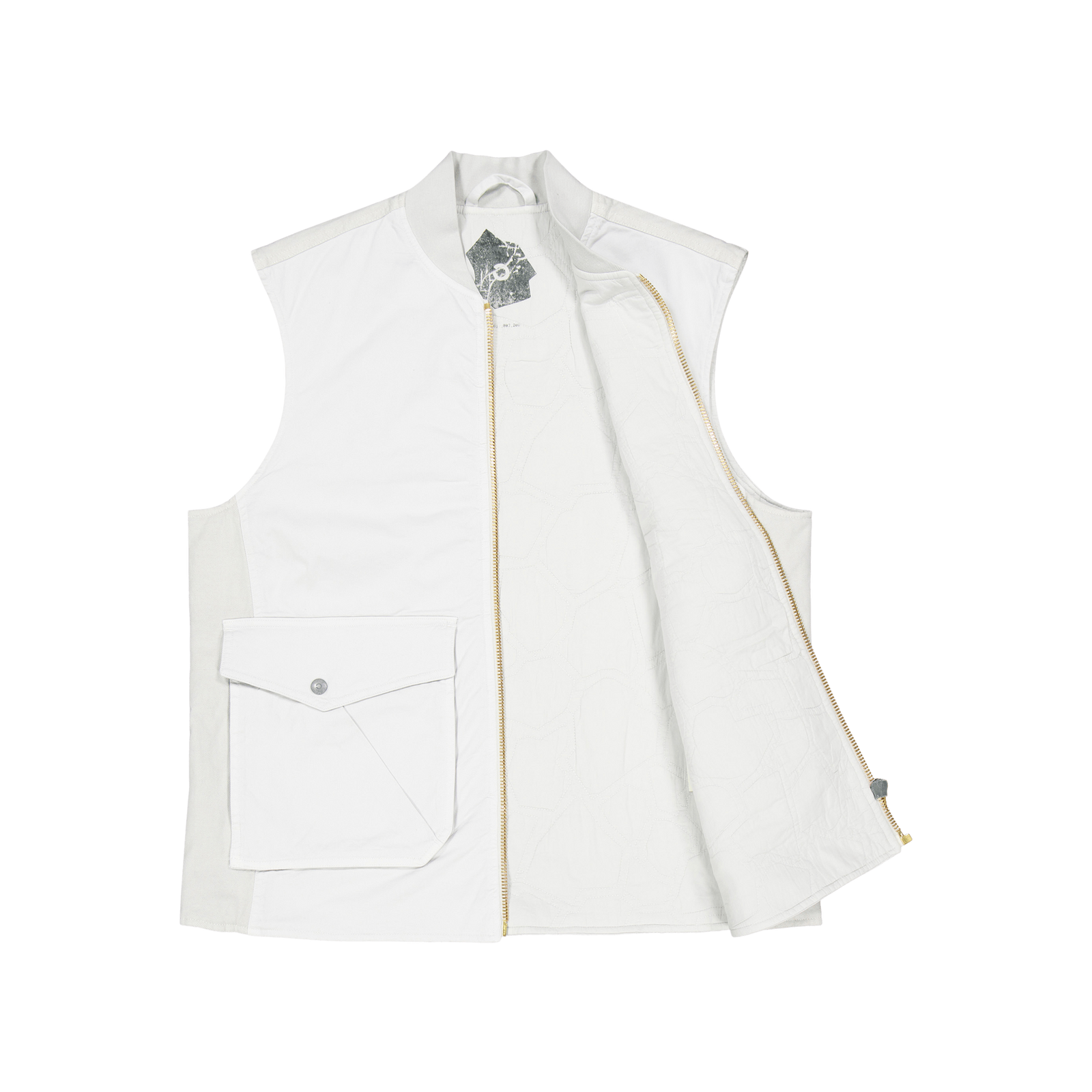 Cargo Vest Pale Grey