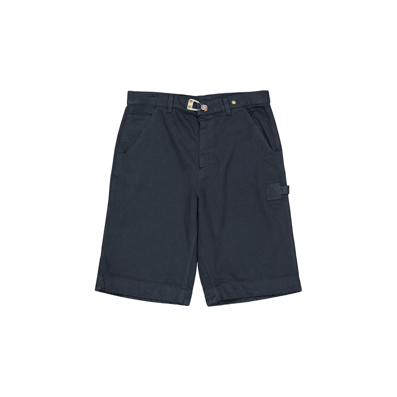 Denim Carpenter Shorts Anthracite Grey