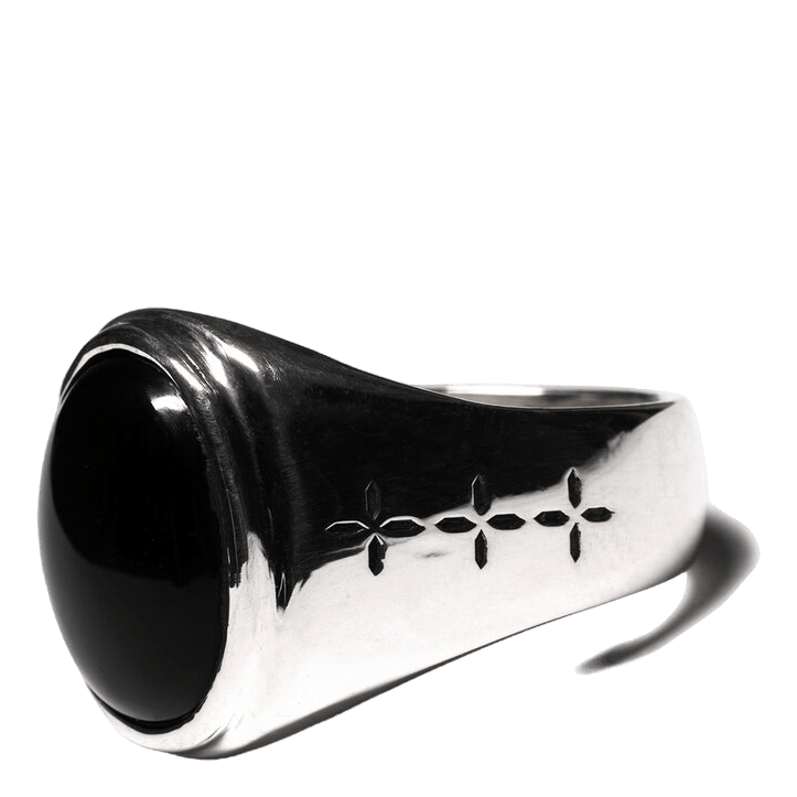 Tommy Signet Ring Silver 925/onyx