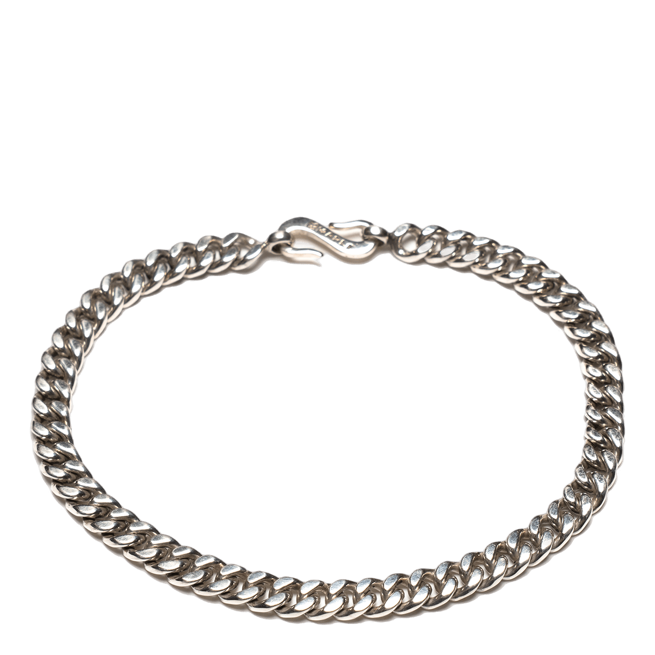 Cuban Link Bracelet 5mm Silver 925