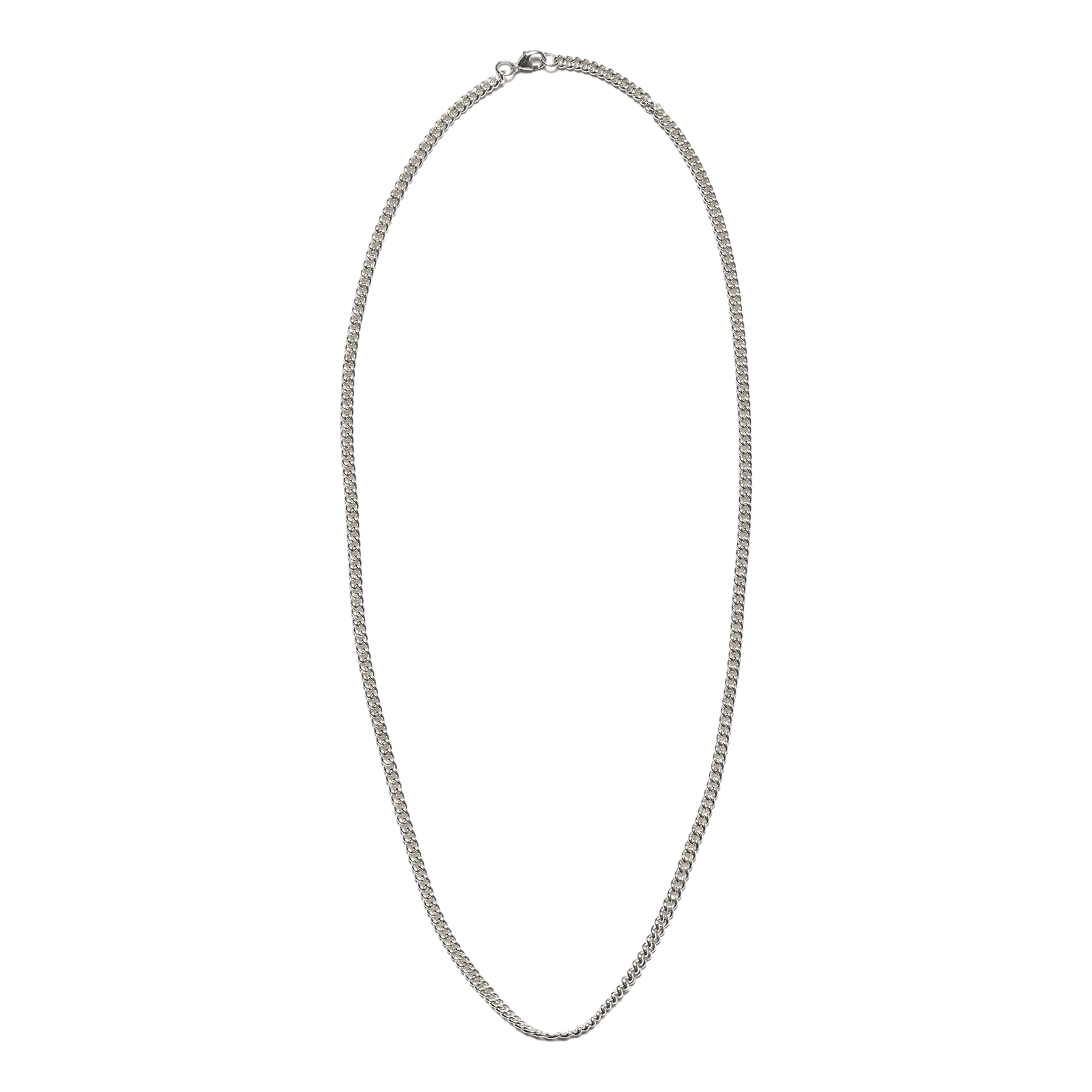 Curb Chain 4mm Silver 925