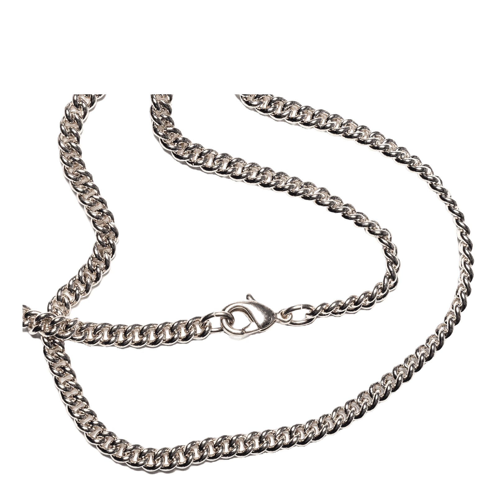 Curb Chain 4mm Silver 925