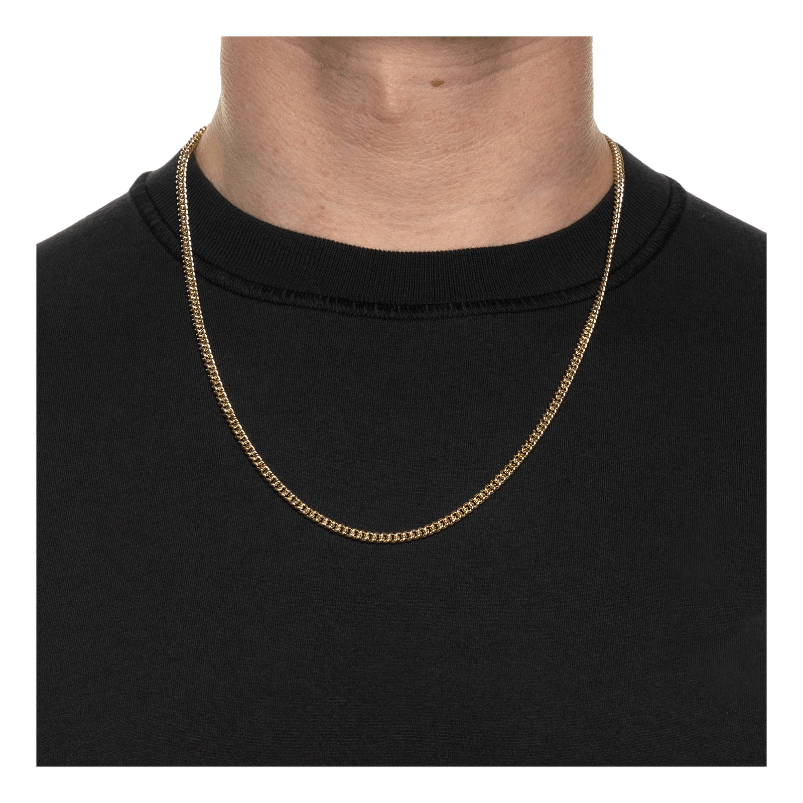 Curb Chain 4mm 14k Gold Filled