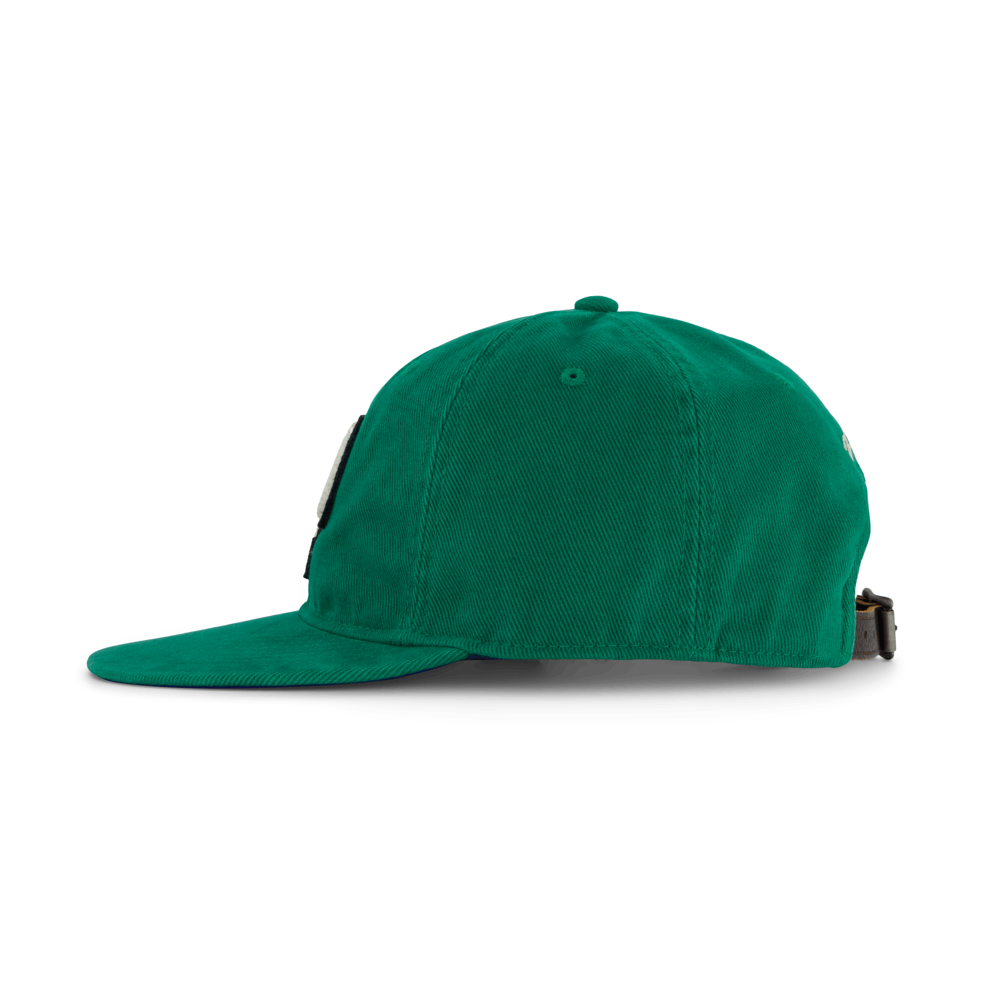 Chenille-Patch Twill Ball Cap Primary Green