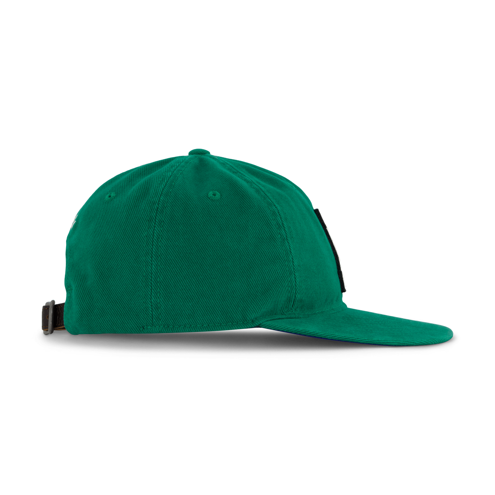 Chenille-Patch Twill Ball Cap Primary Green
