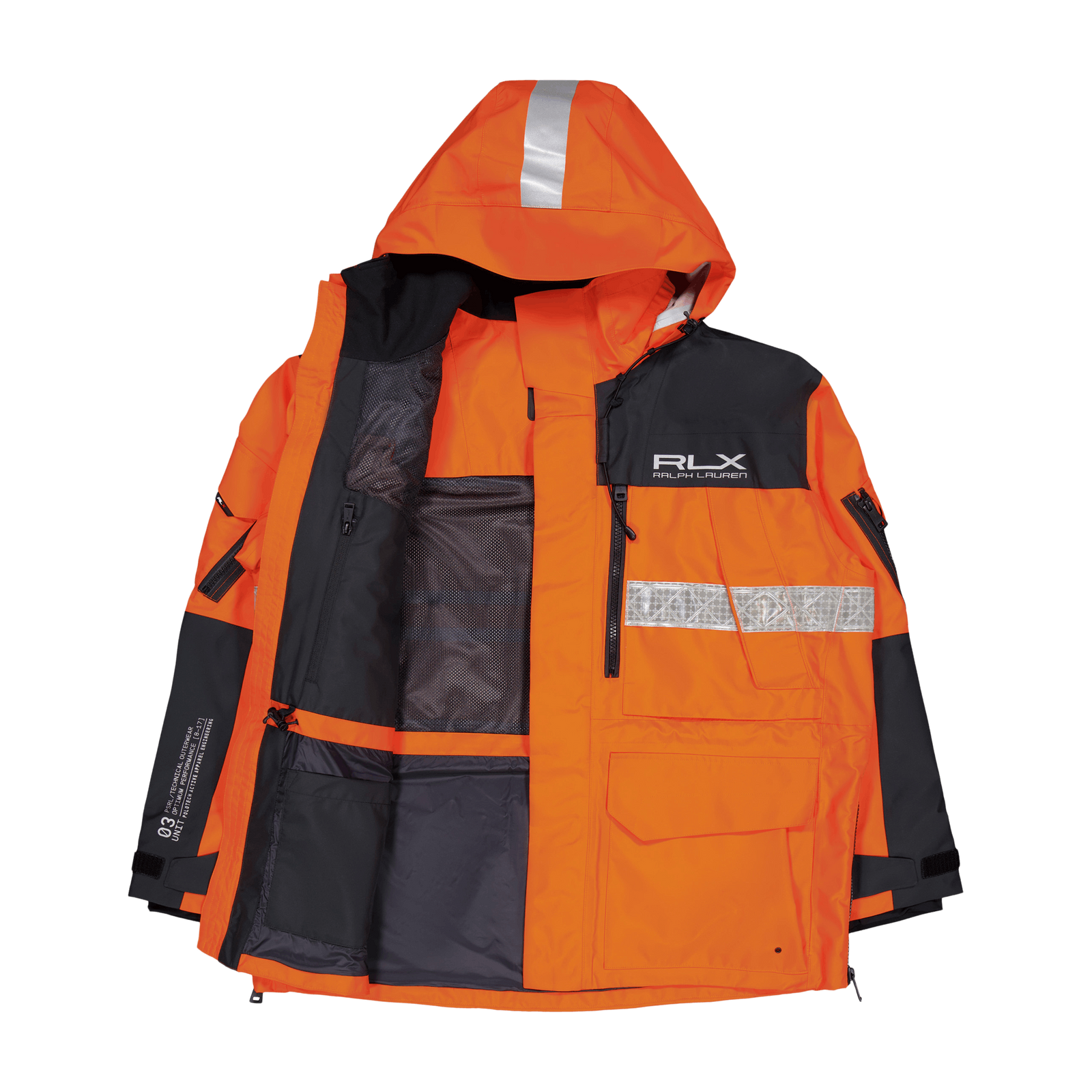 Tech Taffeta-patterson Jacket Sailing Orange