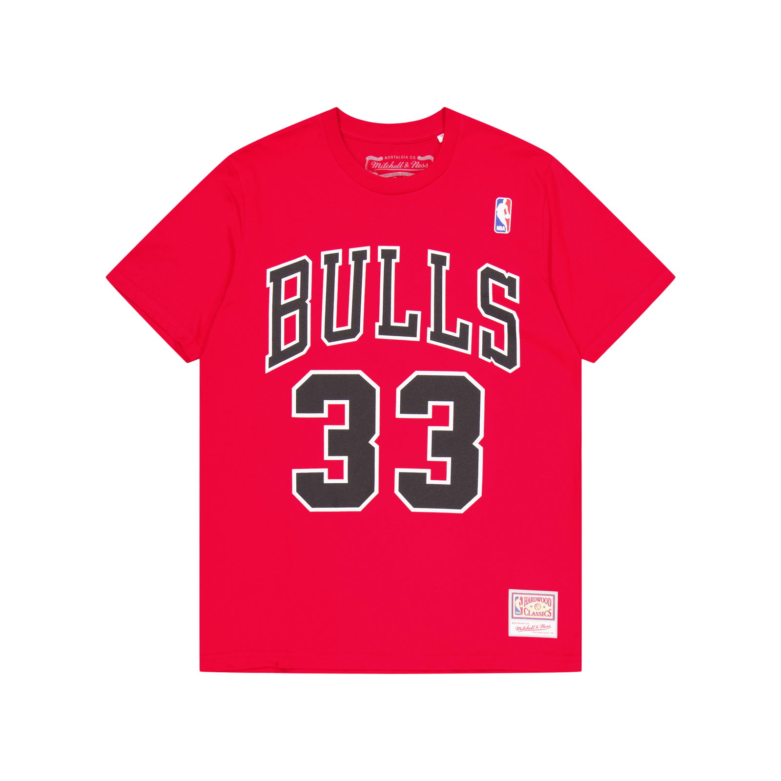 Name & Number Tee - Scottie Pi Red