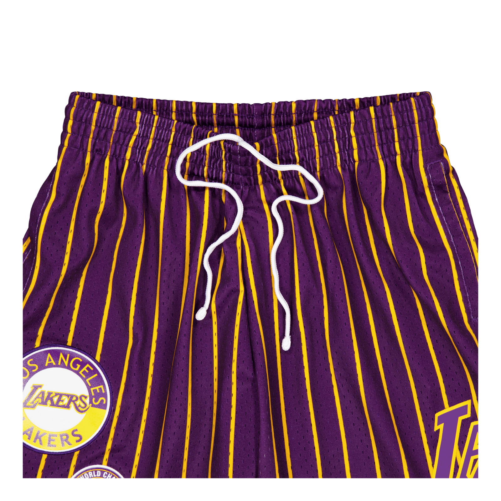 M&n City Collection Mesh Short Purple/gold