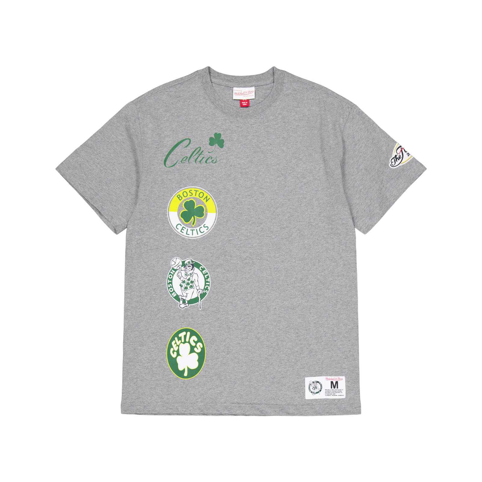 M&n City Collection S/s Tee Grey Heather