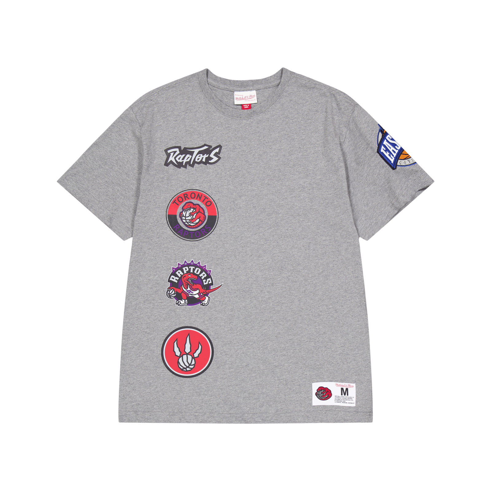 M&n City Collection S/s Tee Grey Heather